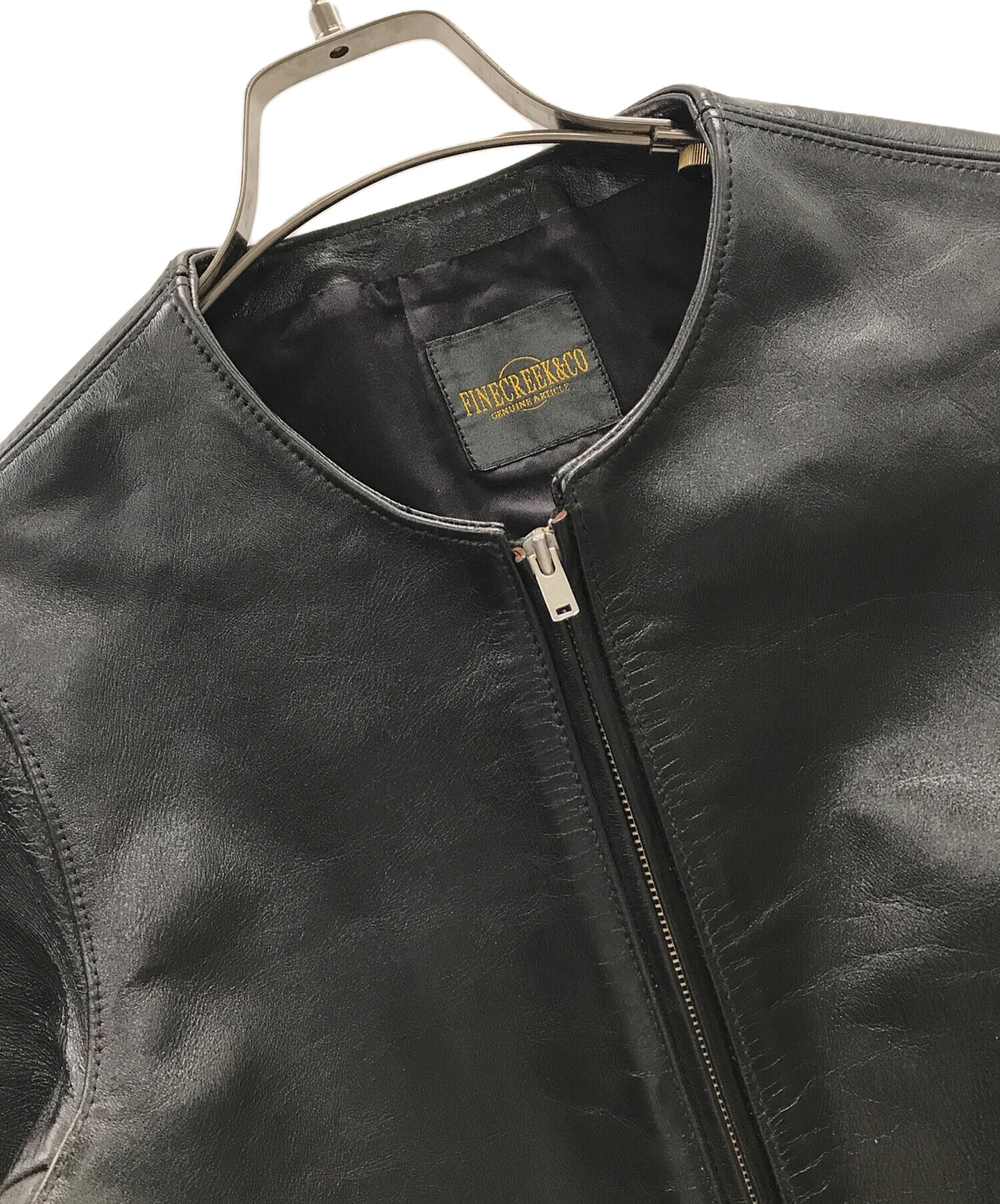 中古・古着通販】FINECREEK&CO (ファインクリーク) レザージャケット 