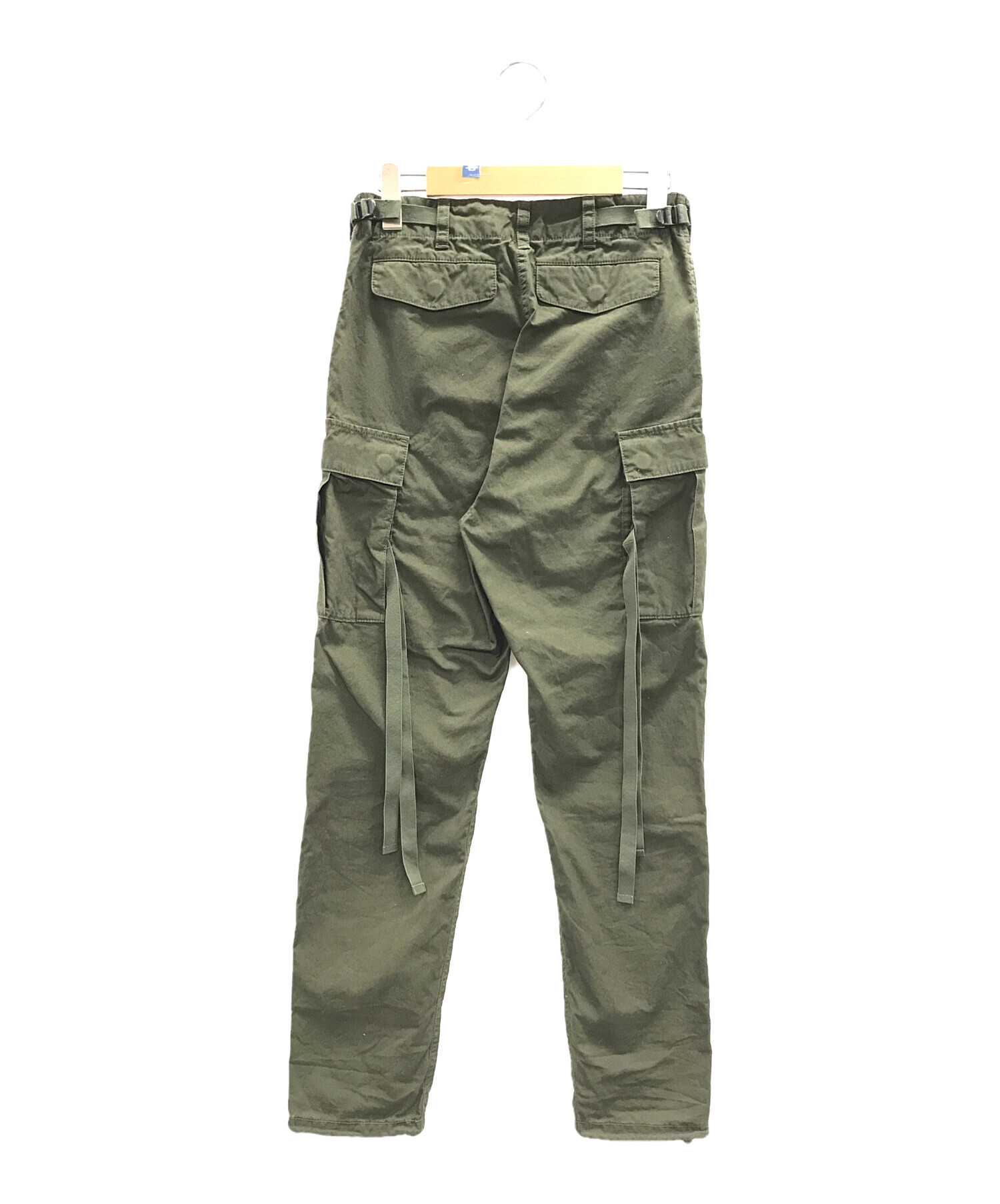 中古・古着通販】THE RERACS (ザ リラクス) カーゴパンツ オリーブ