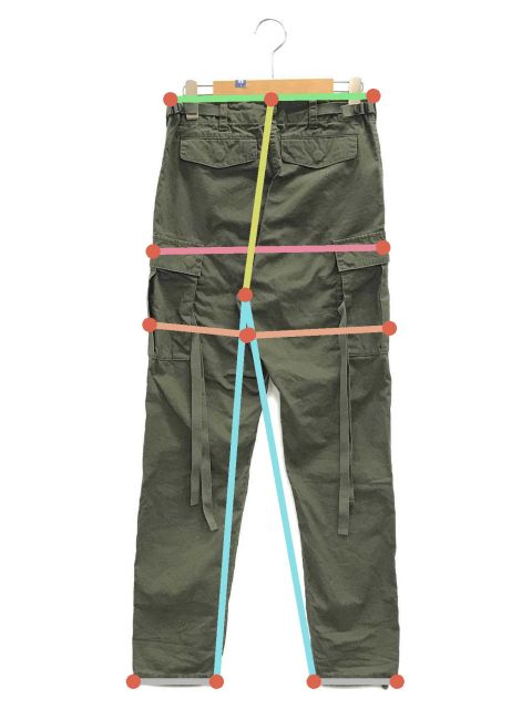 中古・古着通販】THE RERACS (ザ リラクス) カーゴパンツ オリーブ