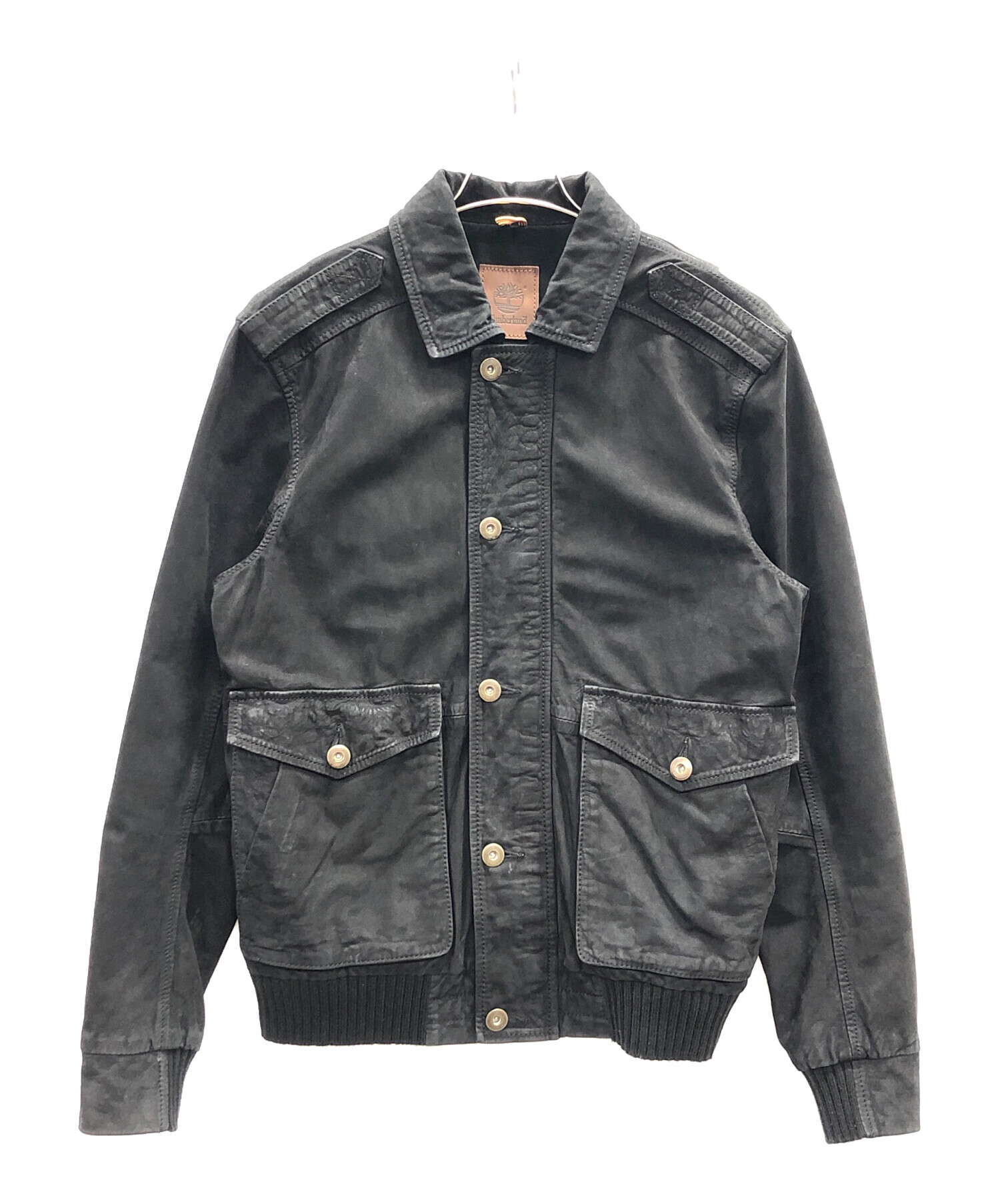 ティンバーランド　牛革ジャケット　S/Pサイズ 中古・古着通販】Timberland (ティンバーランド) レザージャケット