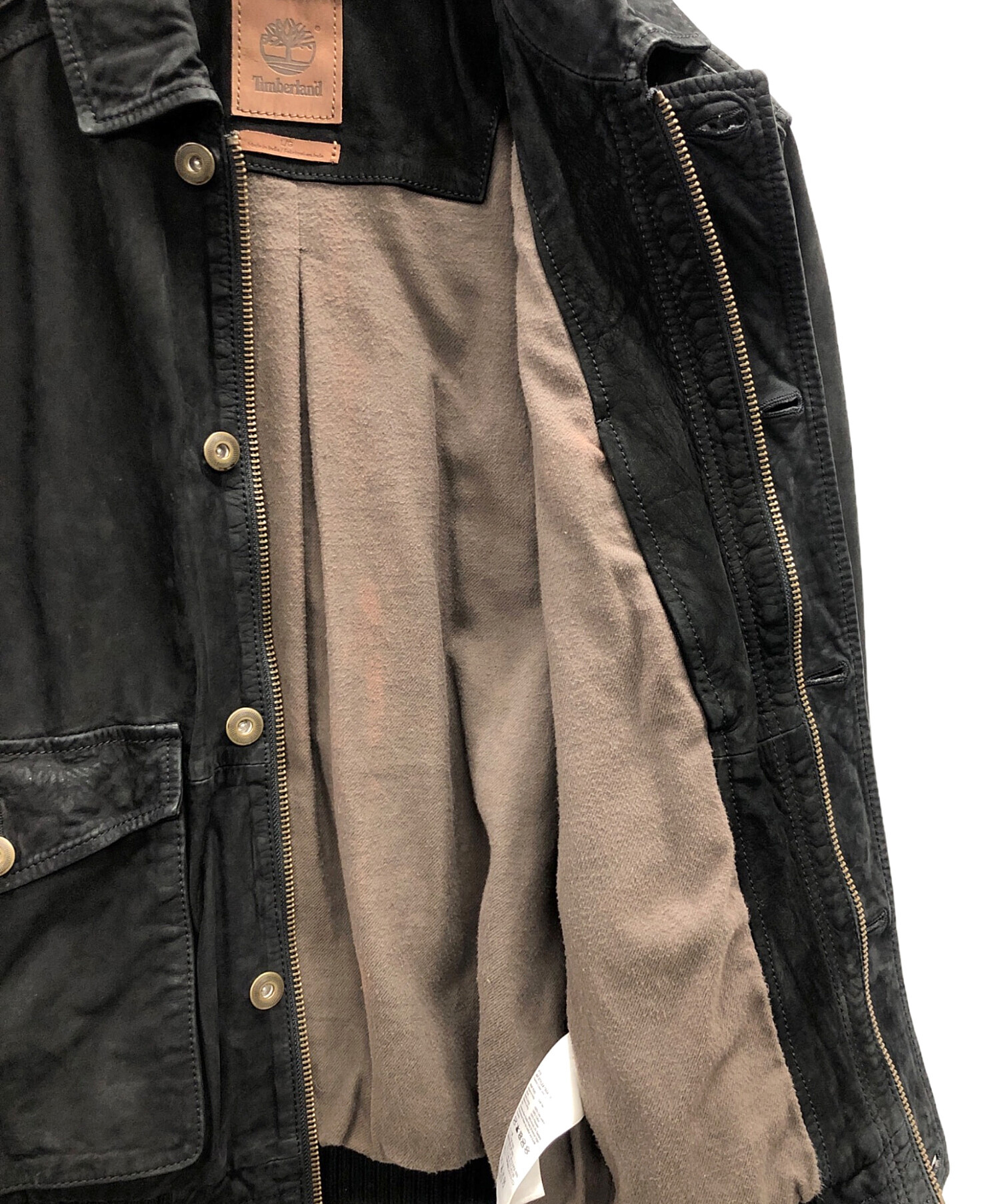 中古・古着通販】Timberland (ティンバーランド) レザージャケット