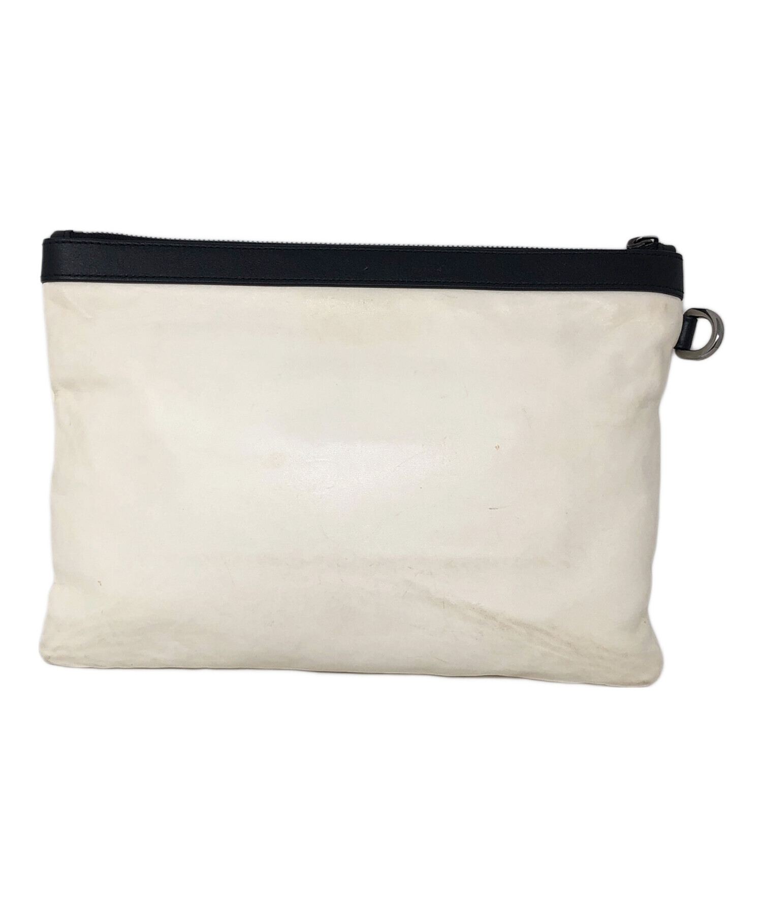 中古・古着通販】JIMMY CHOO (ジミーチュウ) クラッチバッグ ホワイト