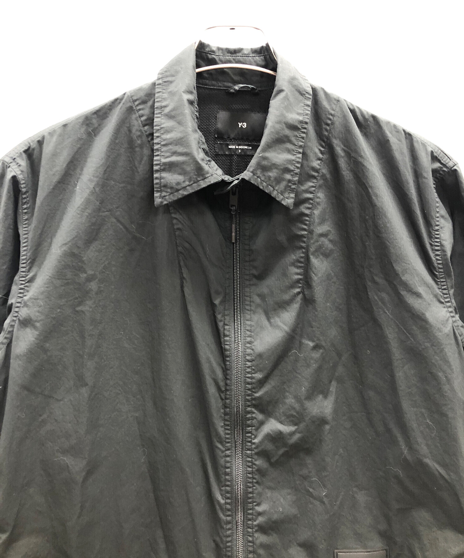 中古・古着通販】Y-3 (ワイスリー) ジップアップシャツ RIPSTOP 中古・古着通販】Y-3 (ワイスリー) ジップアップシャツ RIPSTOP