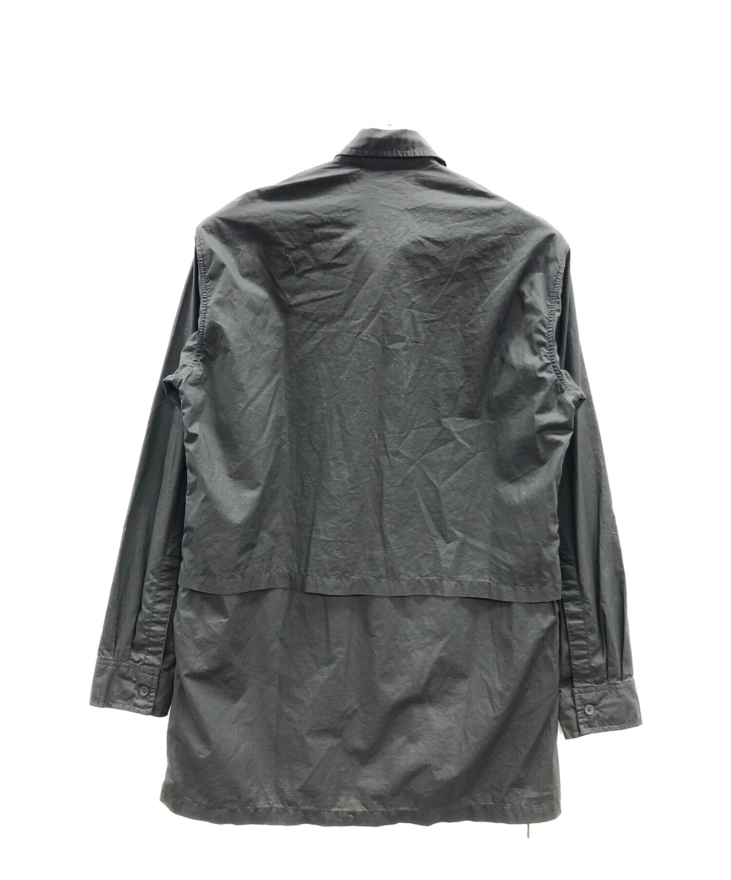 中古・古着通販】Y-3 (ワイスリー) ジップアップシャツ RIPSTOP