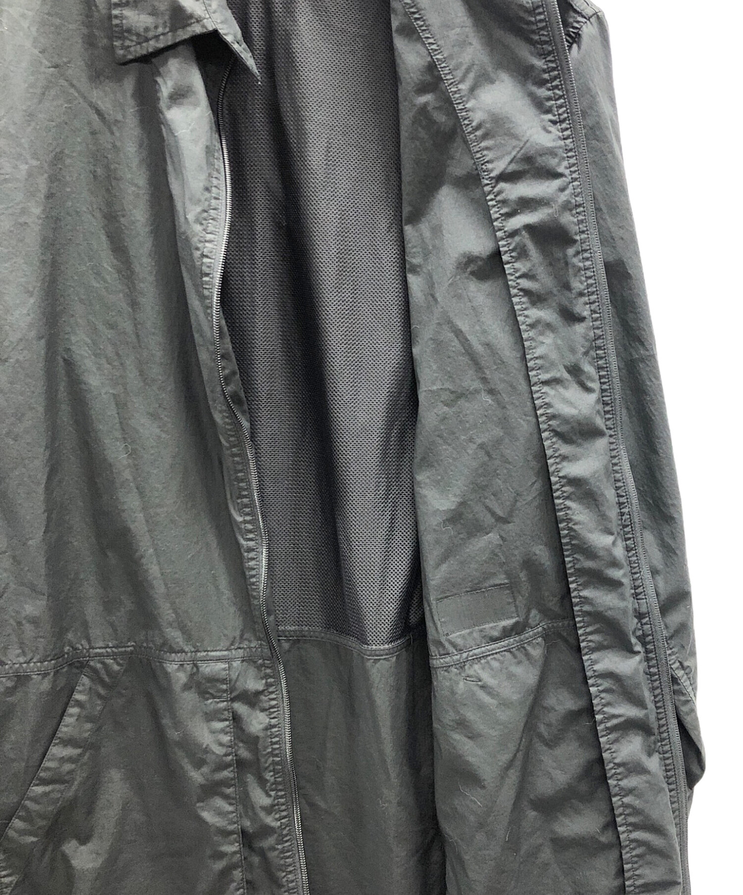 中古・古着通販】Y-3 (ワイスリー) ジップアップシャツ RIPSTOP