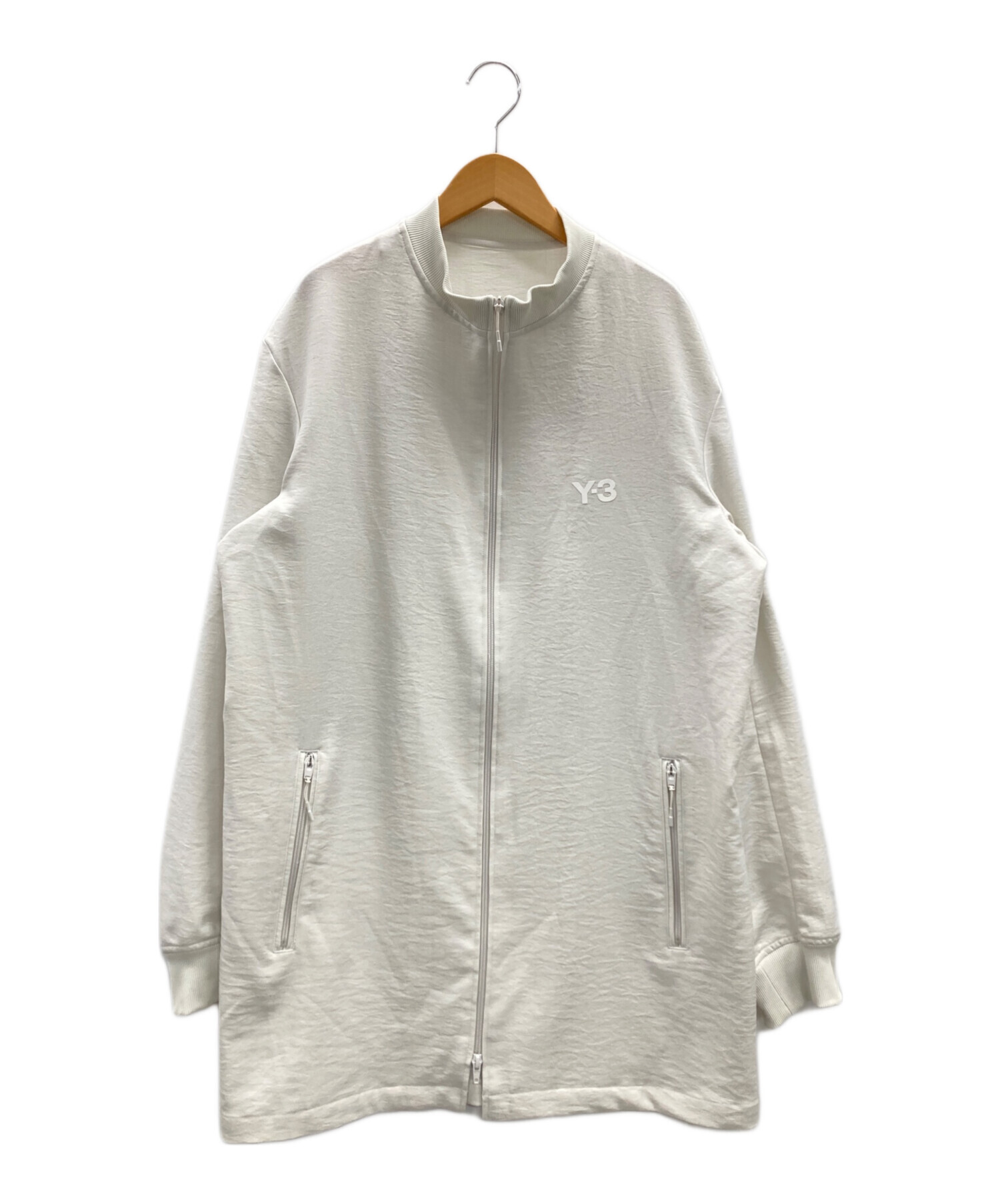 中古・古着通販】Y-3 (ワイスリー) トラックジャケット ホワイト系 
