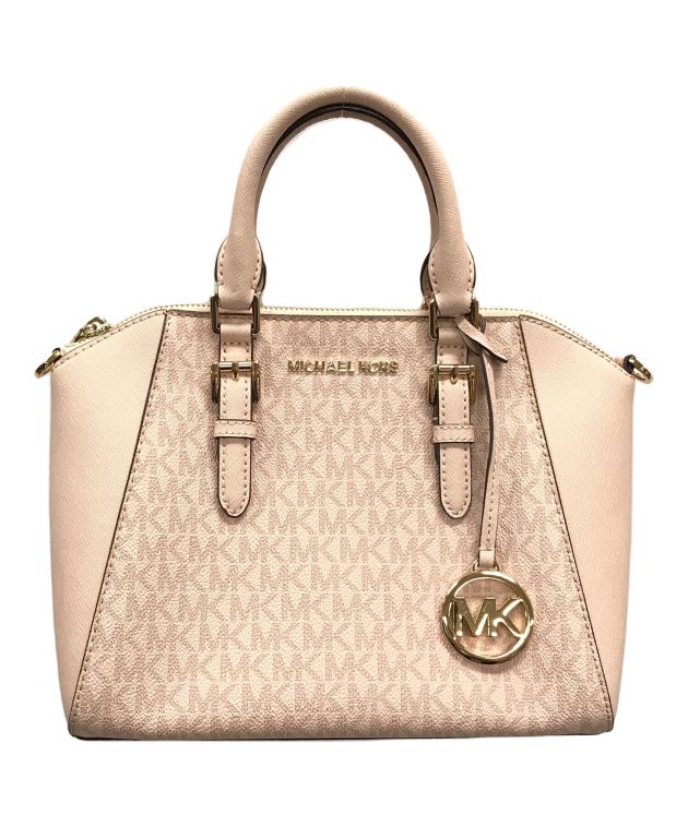 中古・古着通販】MICHAEL KORS (マイケルコース) ハンドバッグ MKロゴ