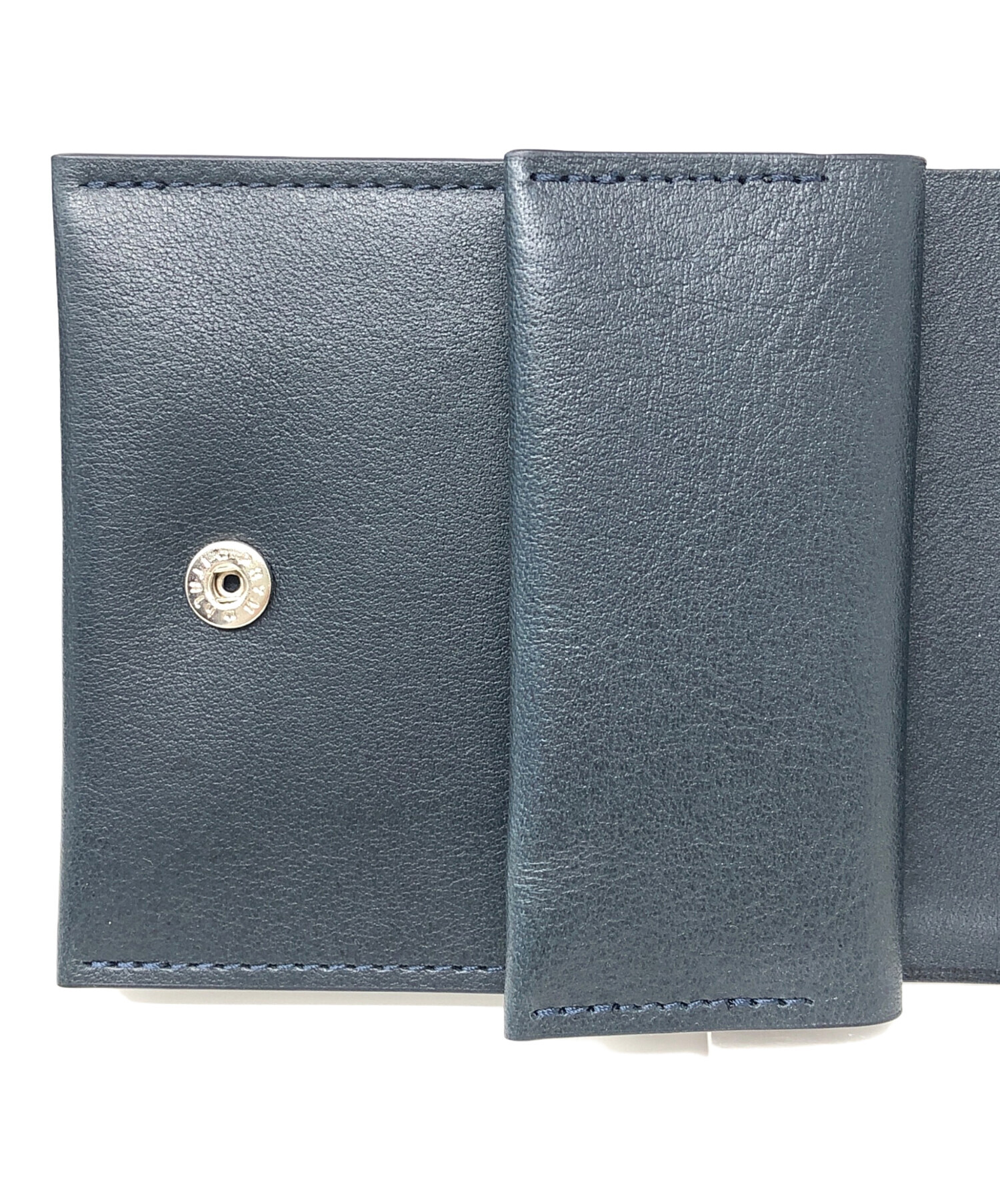 中古・古着通販】Lemma (レンマ) 2つ折り財布 ネイビー サイズ:実寸