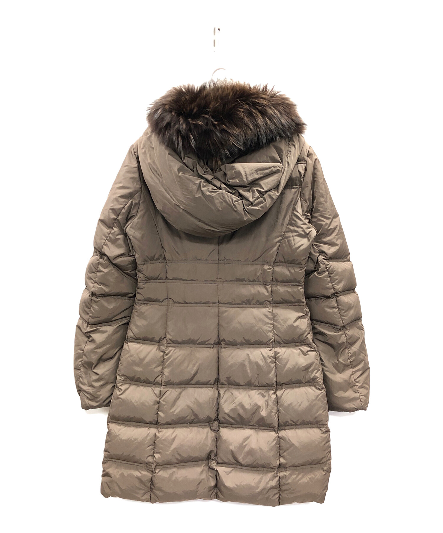 新品　レリアンダウンコート 9号 中古・古着通販】Leilian (レリアン) ダウンコート ブラウン サイズ:9