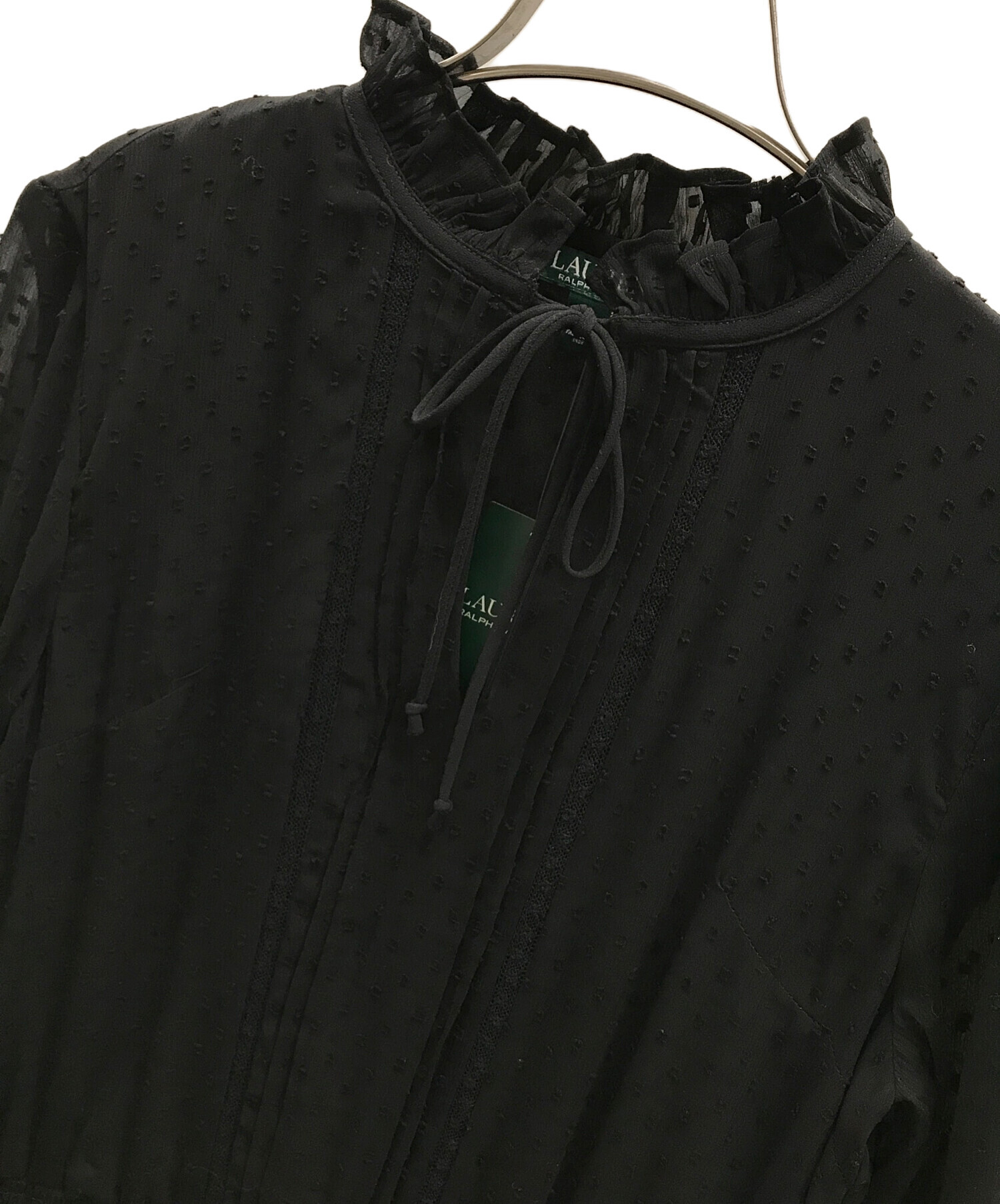 中古・古着通販】RALPH LAUREN (ラルフローレン) ワンピース ブラック