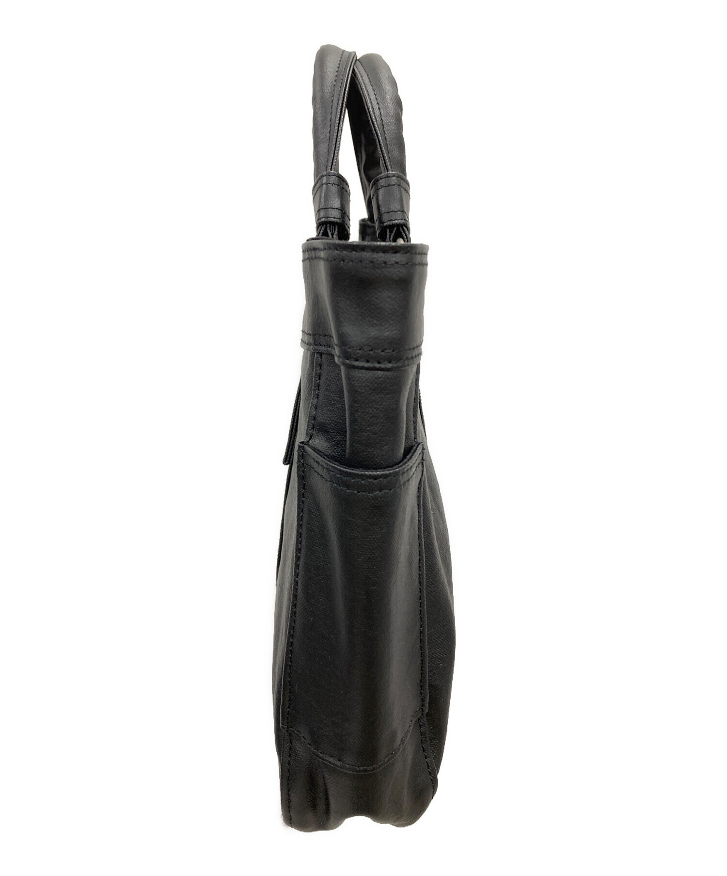 【未使用品】 PORTER FREESTYLE トートバッグ ポーター ブラック 中古・古着通販】PORTER (ポーター) ハンドバッグ FREE STYLE