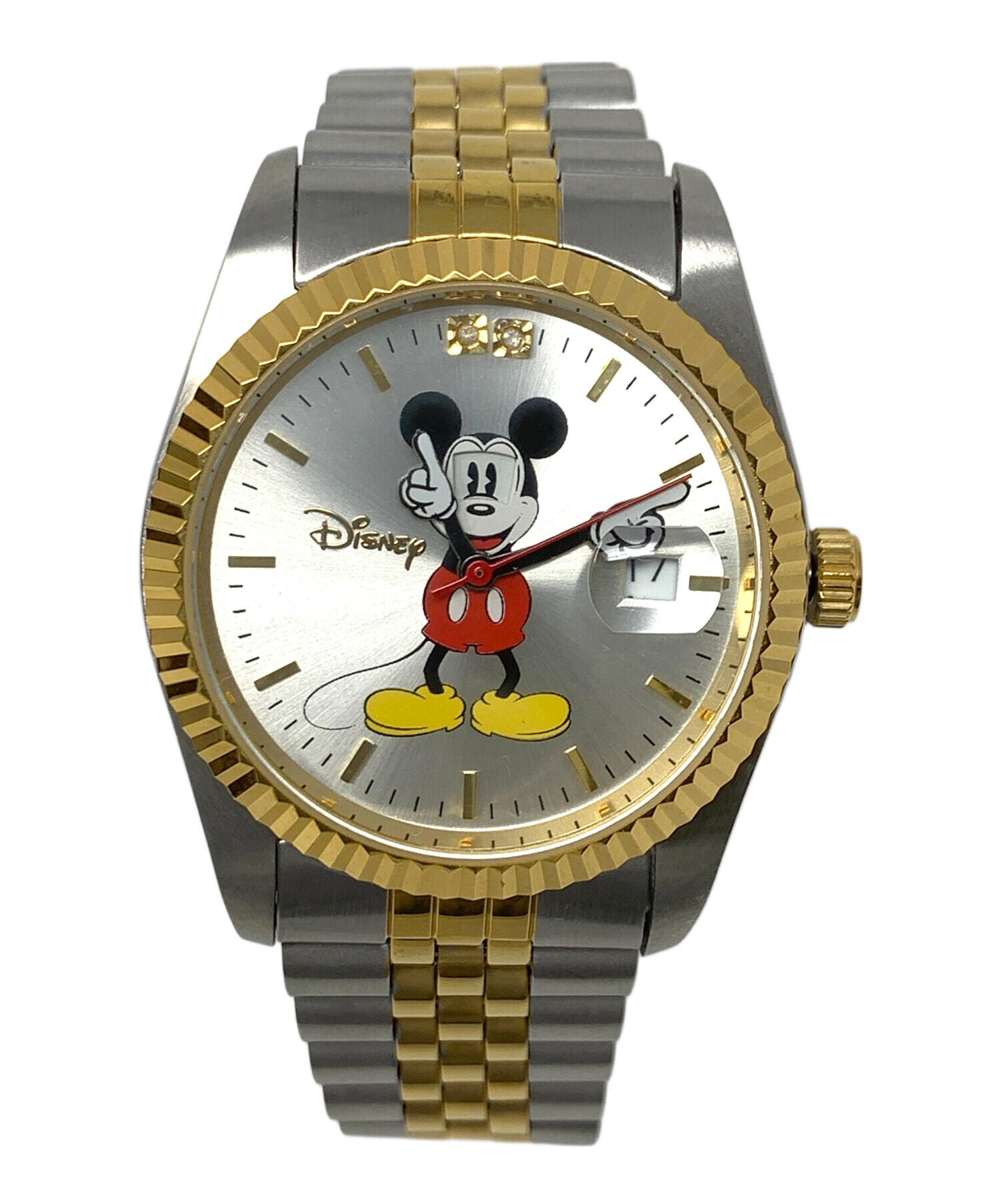 中古・古着通販】DISNEY (ディズニー) 腕時計 クォーツ ミッキーマウス