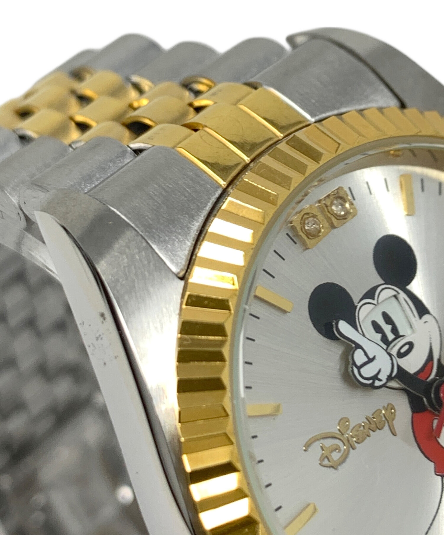 中古・古着通販】DISNEY (ディズニー) 腕時計 クォーツ ミッキーマウス