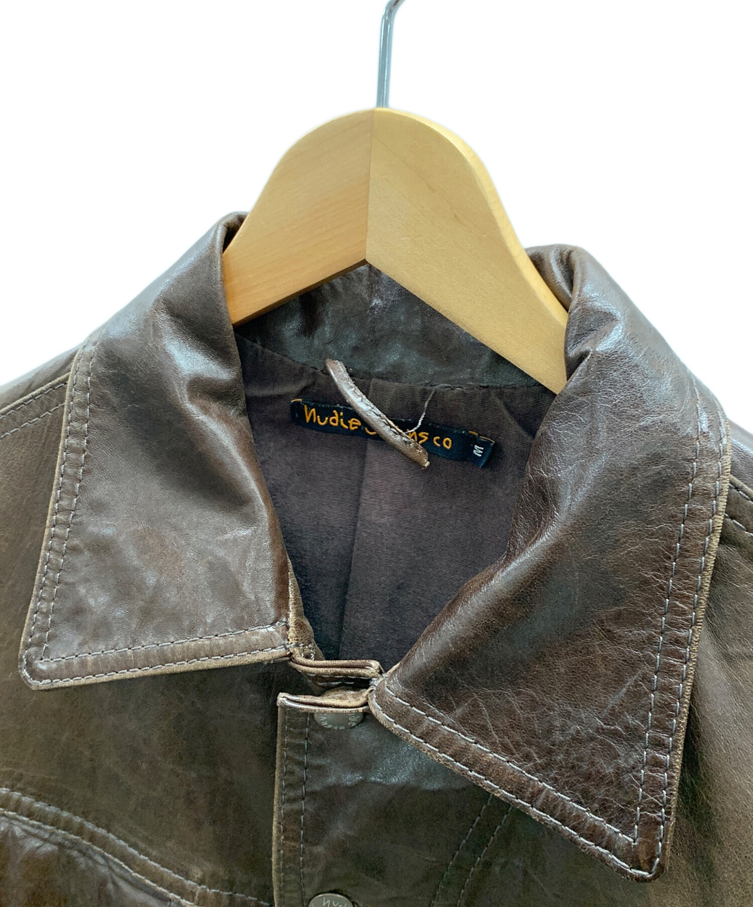 中古・古着通販】NUDIE JEANS (ヌーディー・ジーンズ) レザー 