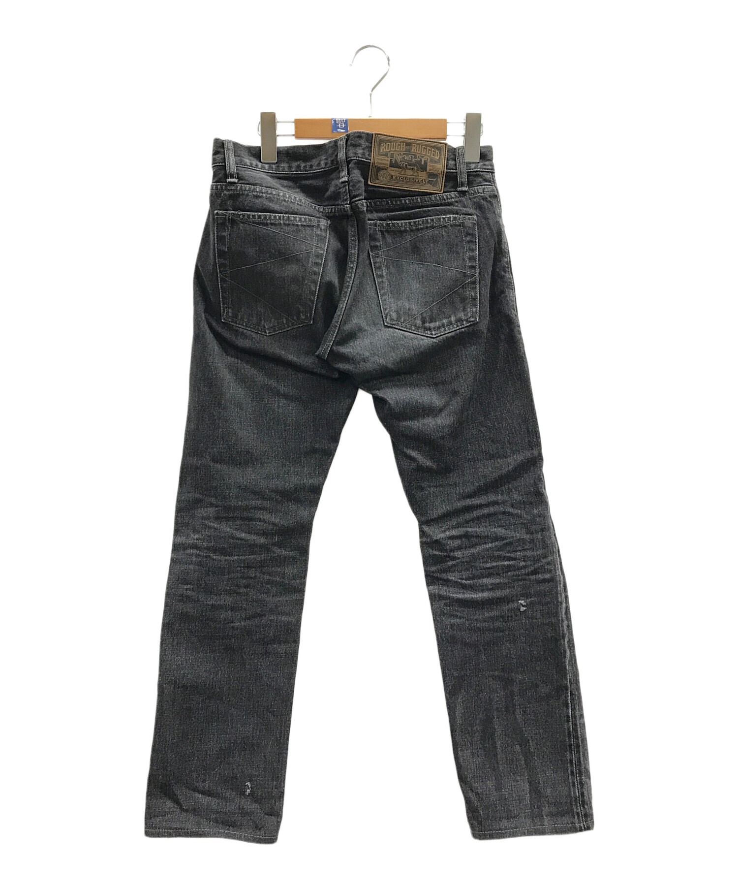 中古・古着通販】ROUGH AND RUGGED (ラフアンドラゲッド) ダメージ 