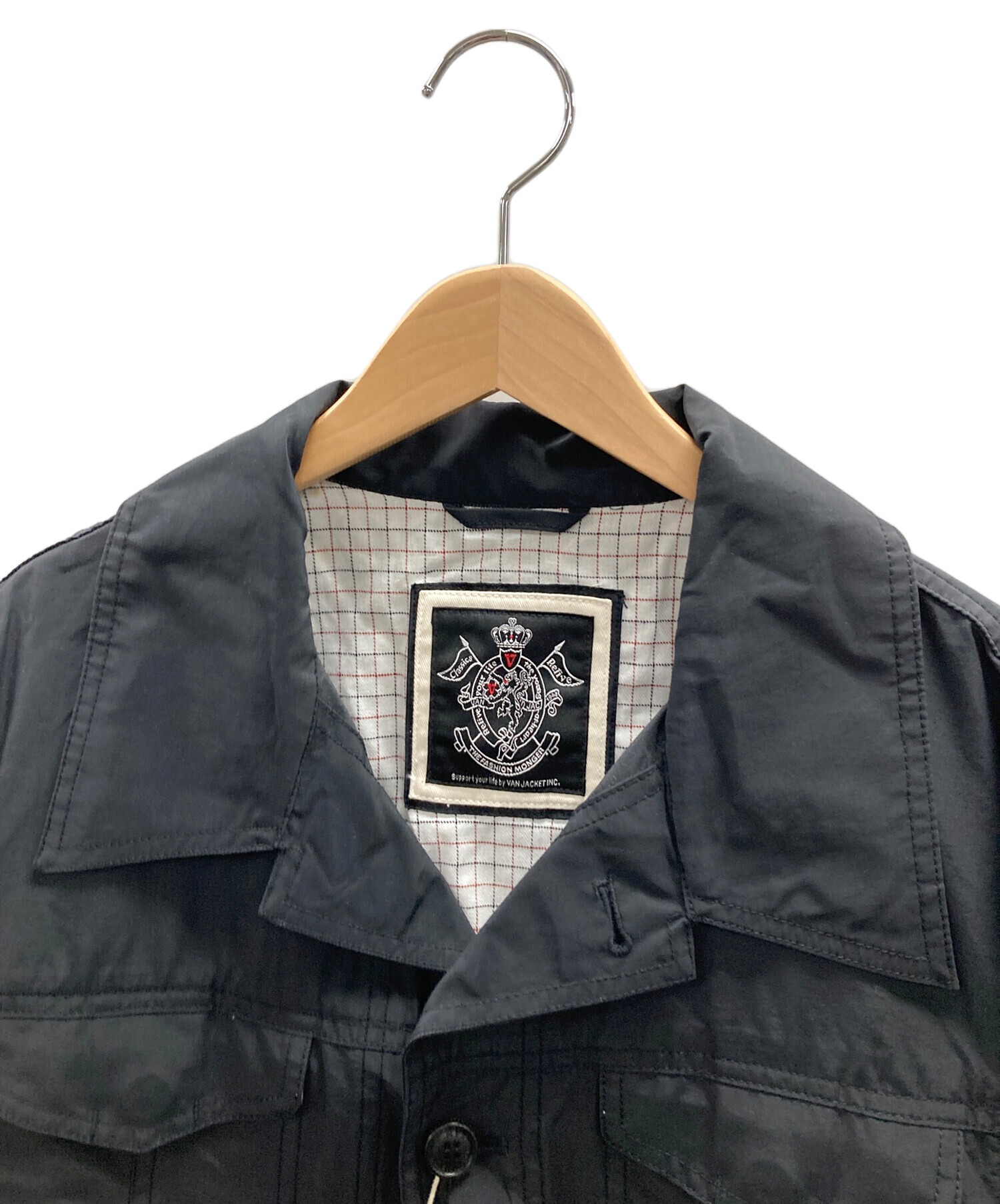 中古・古着通販】VAN (ヴァン) ジャケット ブラック サイズ:LL 未使用