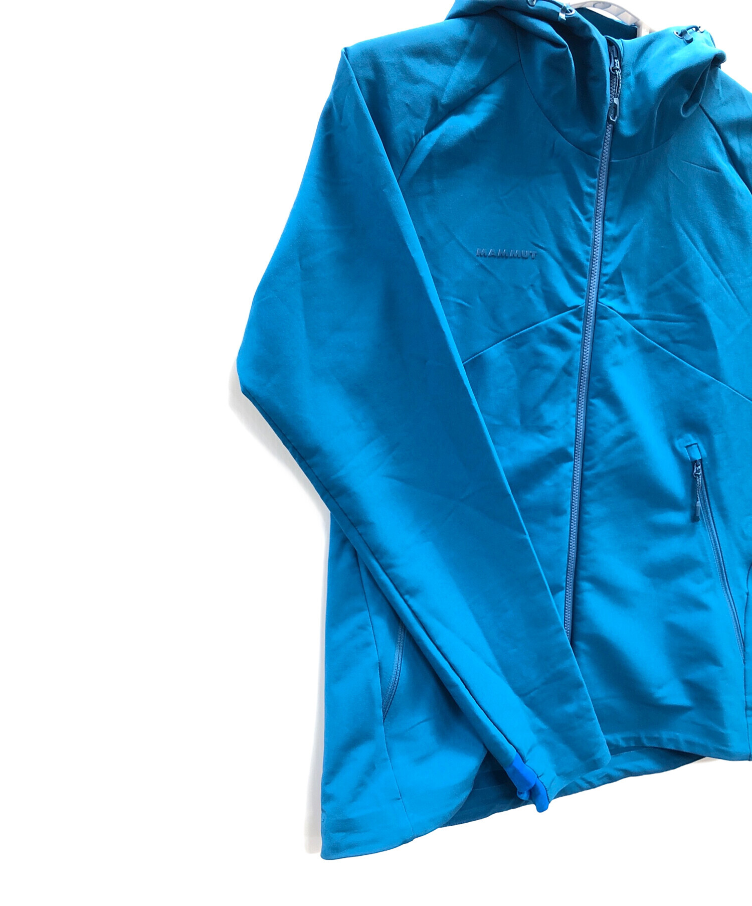 中古・古着通販】MAMMUT (マムート) ソフトシェルジャケット ブルー 