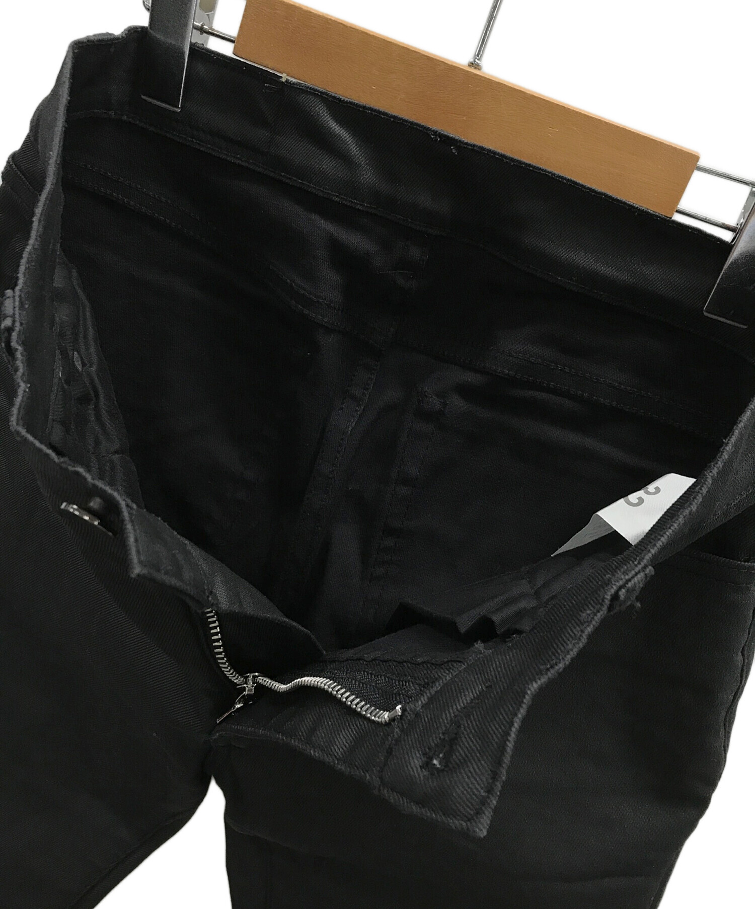 中古・古着通販】mnml (ミニマル) パンツ ストレッチデニム ブラック