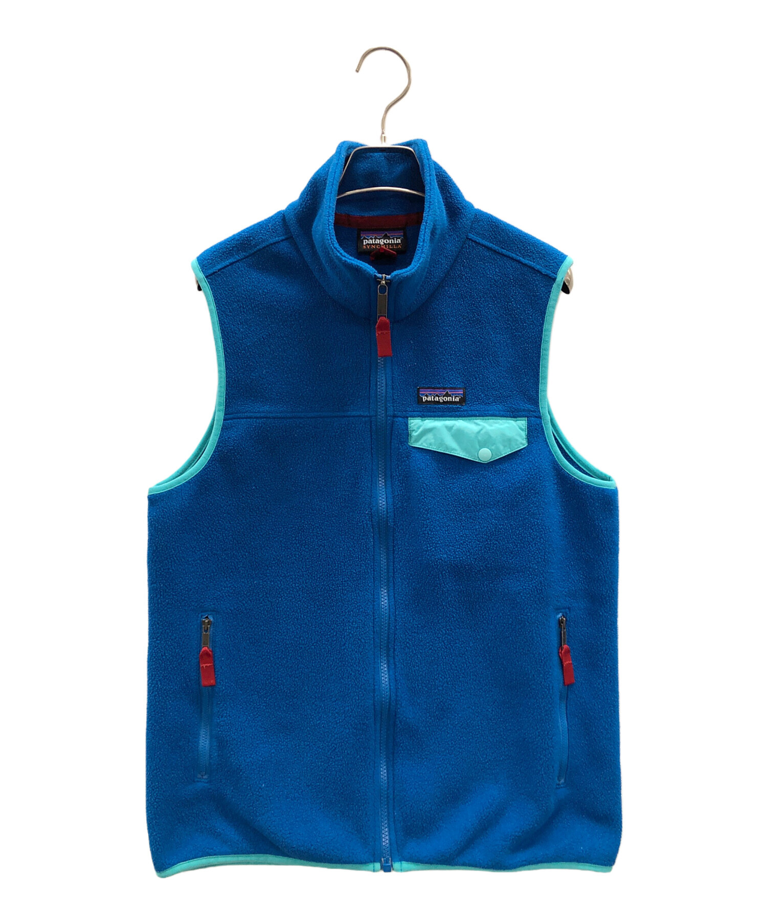 希少 パタゴニア シンプルベスト S 青 パタゴニア シンプルベスト S 希少 パタゴニア シンプルベスト S 青