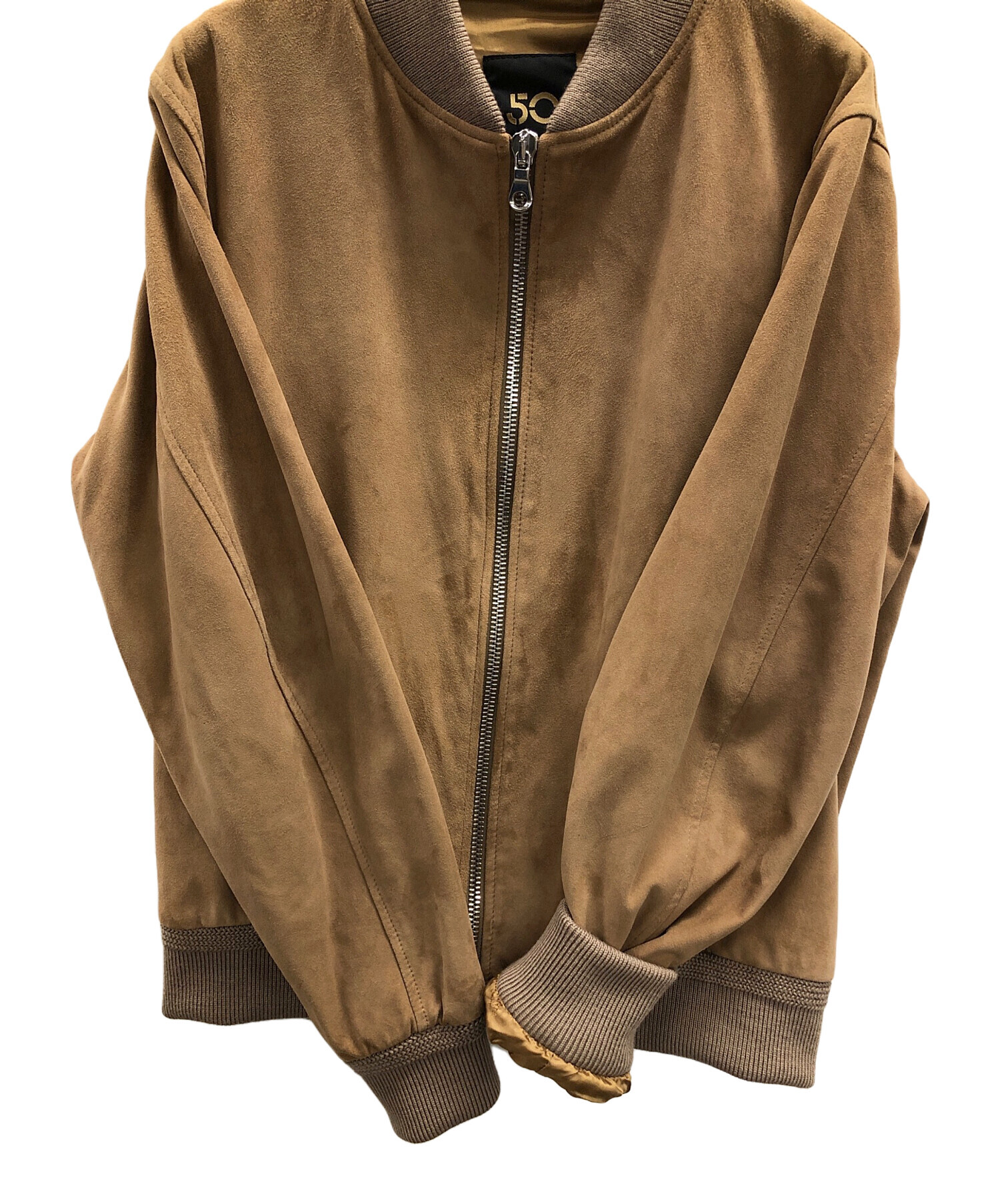 中古・古着通販】Cinquanta (チンクワンタ) レザージャケット スエード