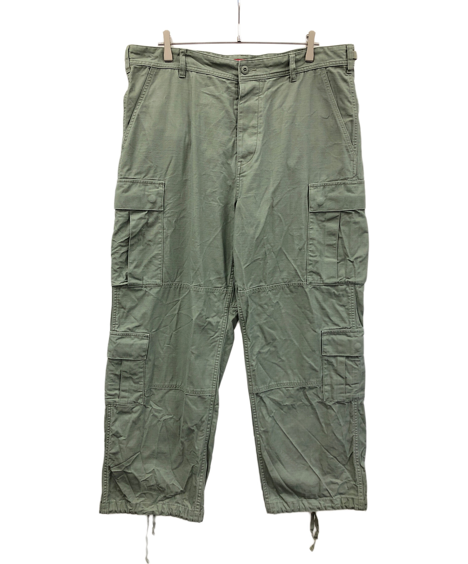 supreme カーゴパンツ 中古・古着通販】SUPREME (シュプリーム) カーゴパンツ カーキ サイズ
