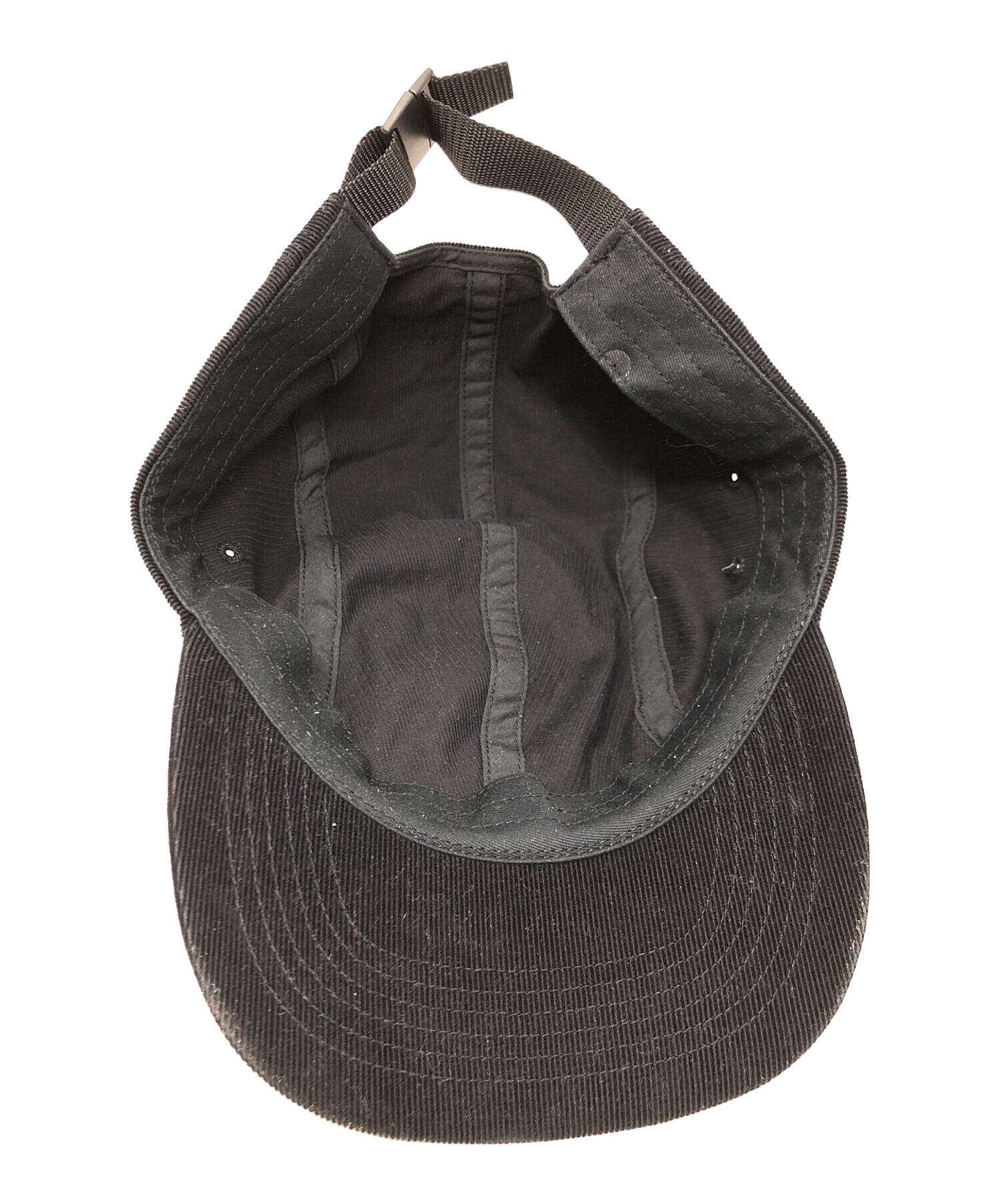 Supreme camp capコーデュロイ ジェットキャップ ブラック タグ付 NWT Supreme Black Faded Corduroy Box Logo Camp Cap Hat SS25 Men's