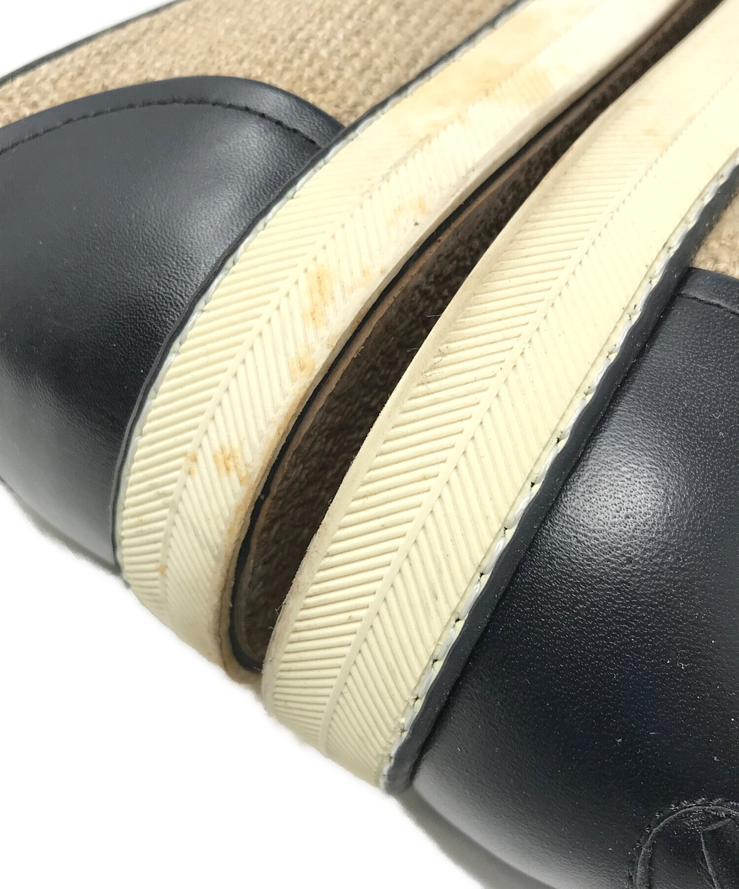 中古・古着通販】BOTTEGA VENETA (ボッテガベネタ) ジュートスリッポン 