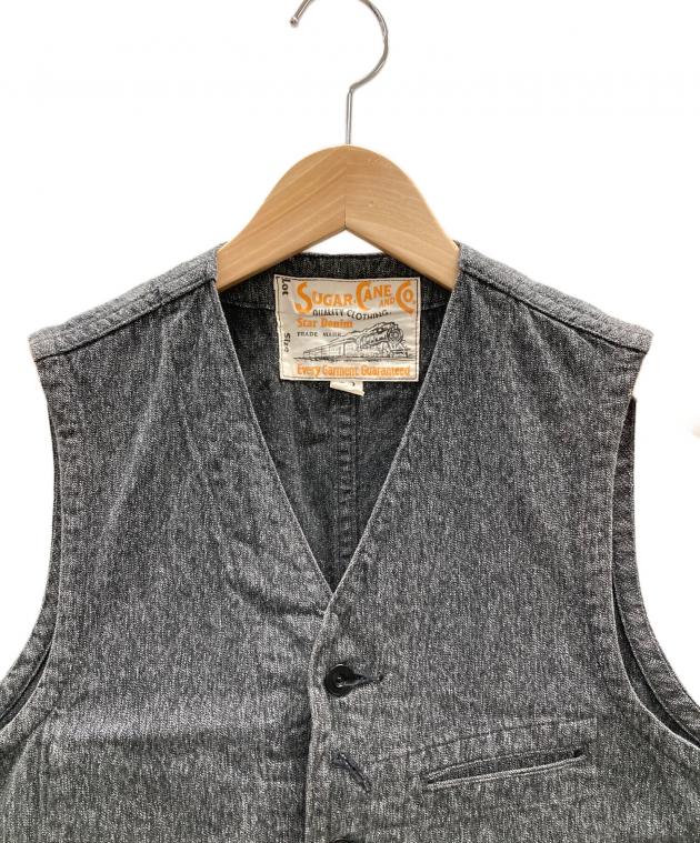 中古・古着通販】SUGAR CANE (シュガーケーン) ベスト グレー