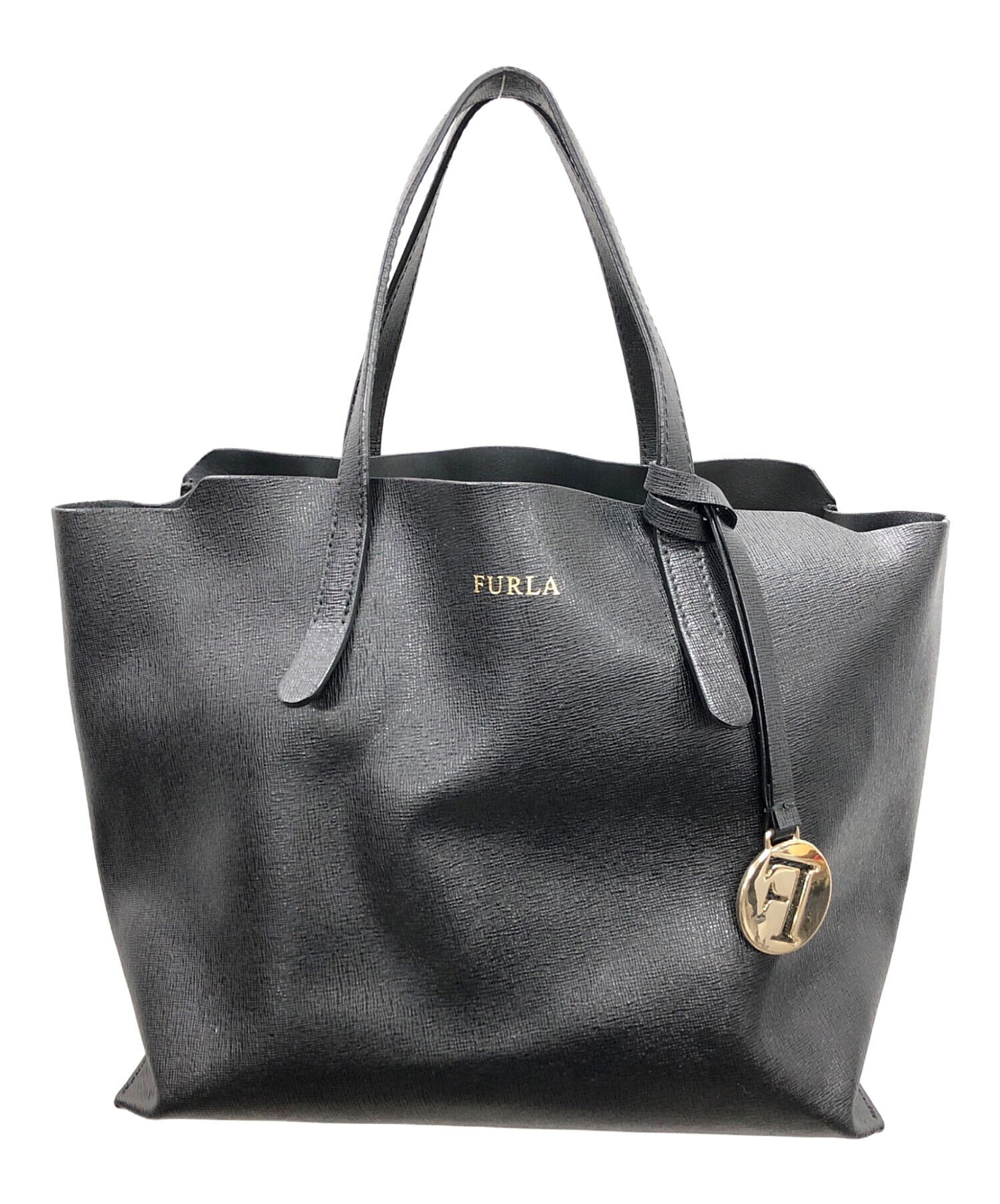 中古・古着通販】FURLA (フルラ) トートバッグ サイズ:実寸サイズにて 