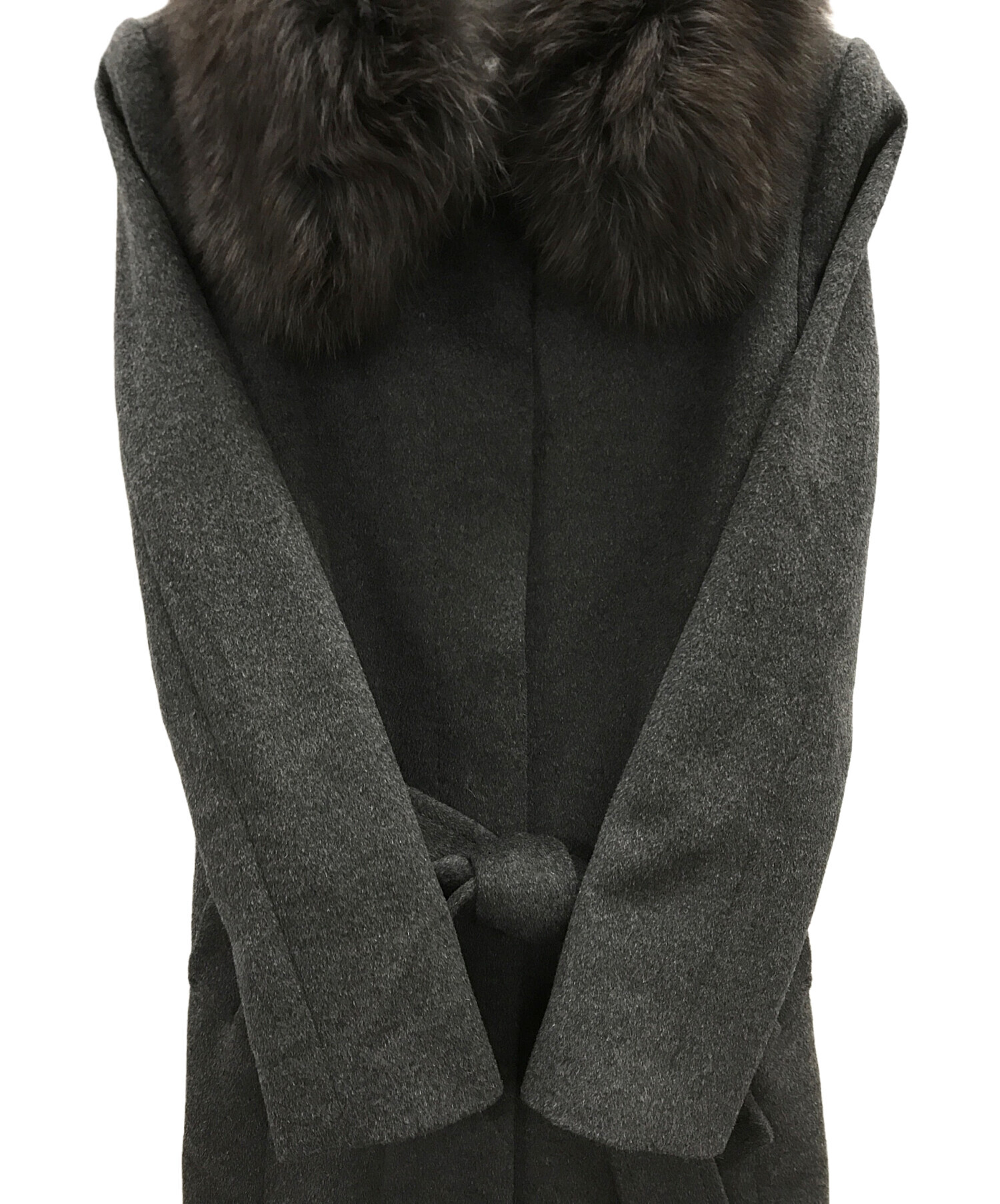 グレー毛皮コート アンニョン グレー毛皮コート アンニョン様専用