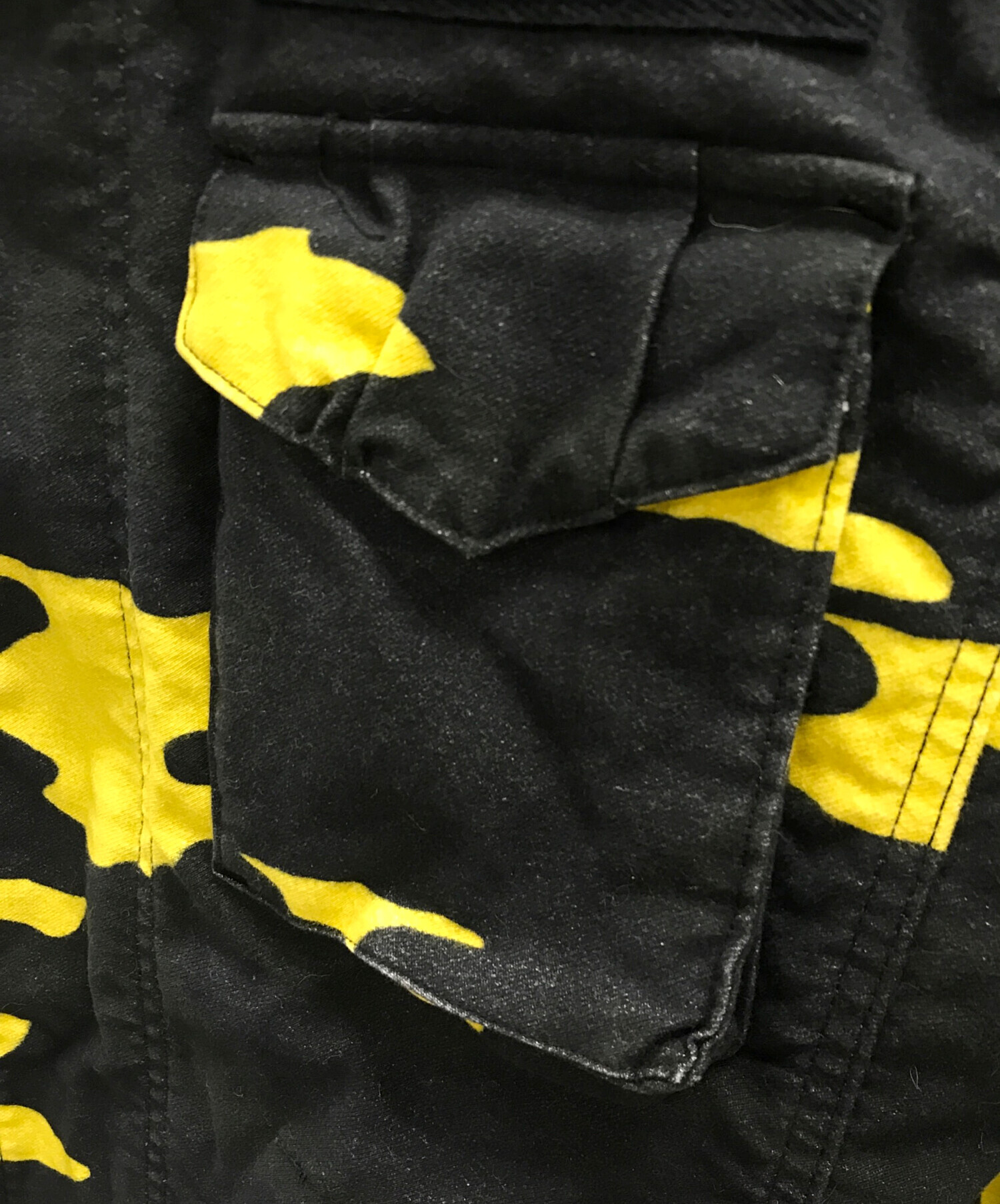 wjk <レア>イエローカモフラ柄 ジャケット Size:M 中古・古着通販】wjk (ダブルジェイケー) M-6 mountain parka