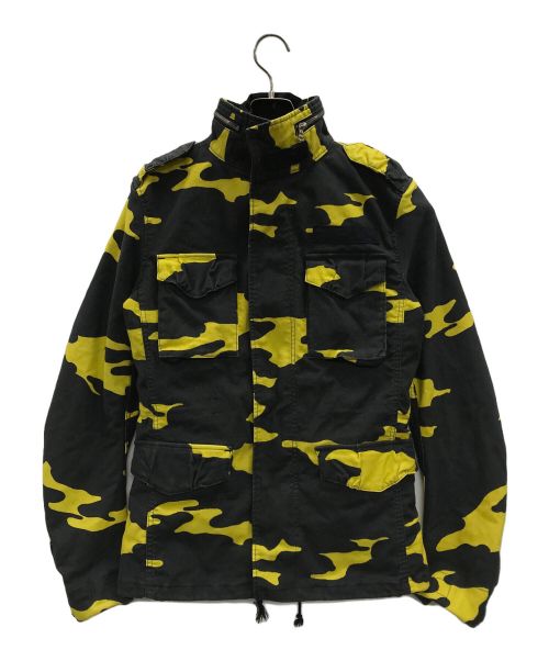 wjk <レア>イエローカモフラ柄 ジャケット Size:M 中古・古着通販】wjk (ダブルジェイケー) M66フィールドジャケット