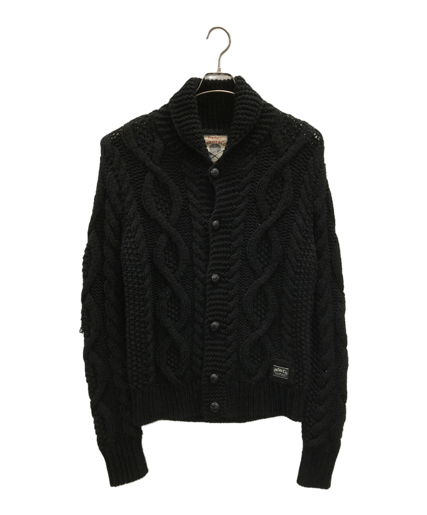 中古・古着通販】DIESEL (ディーゼル) カウチンニットジャケット 