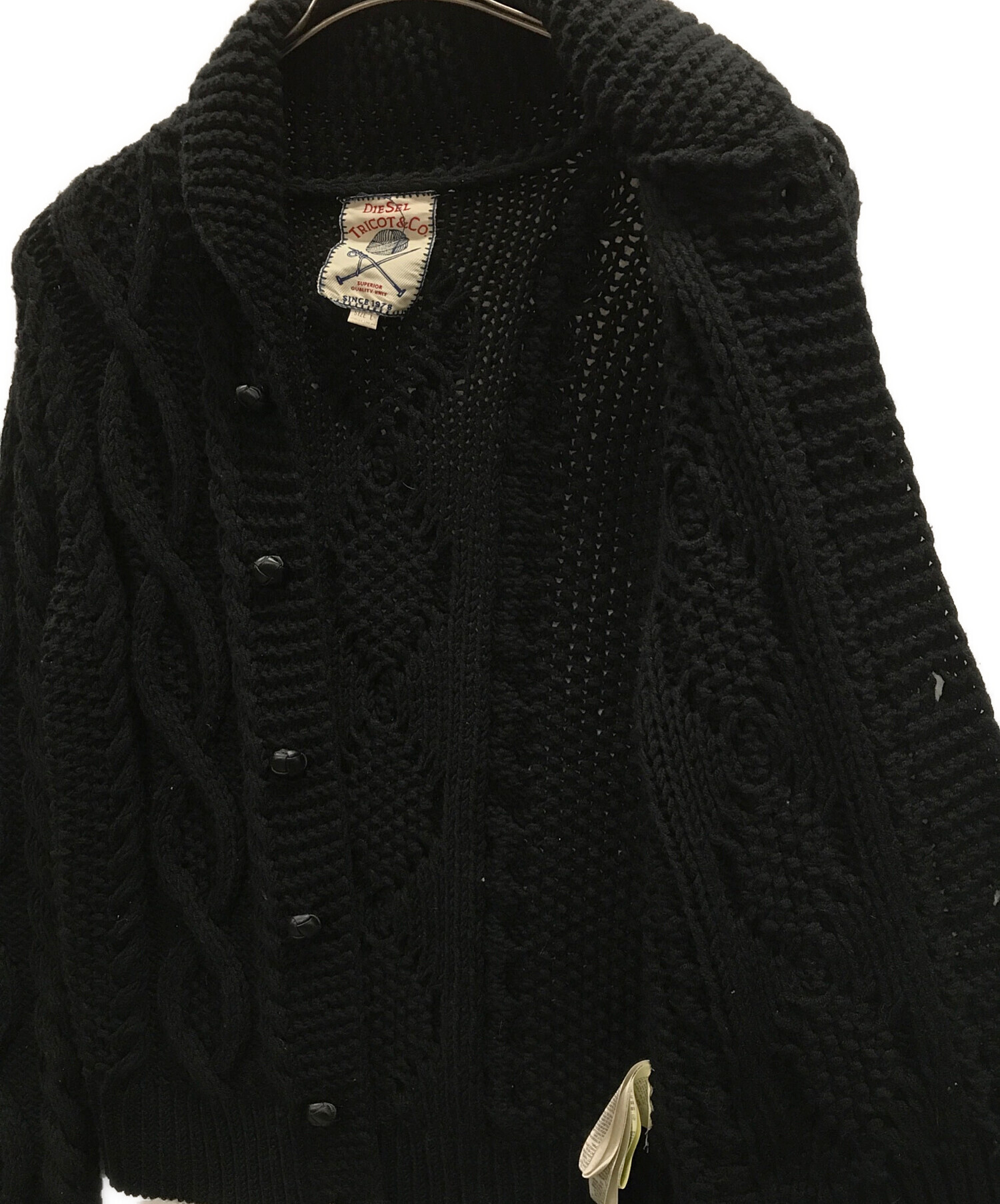 中古・古着通販】DIESEL (ディーゼル) カウチンニットジャケット