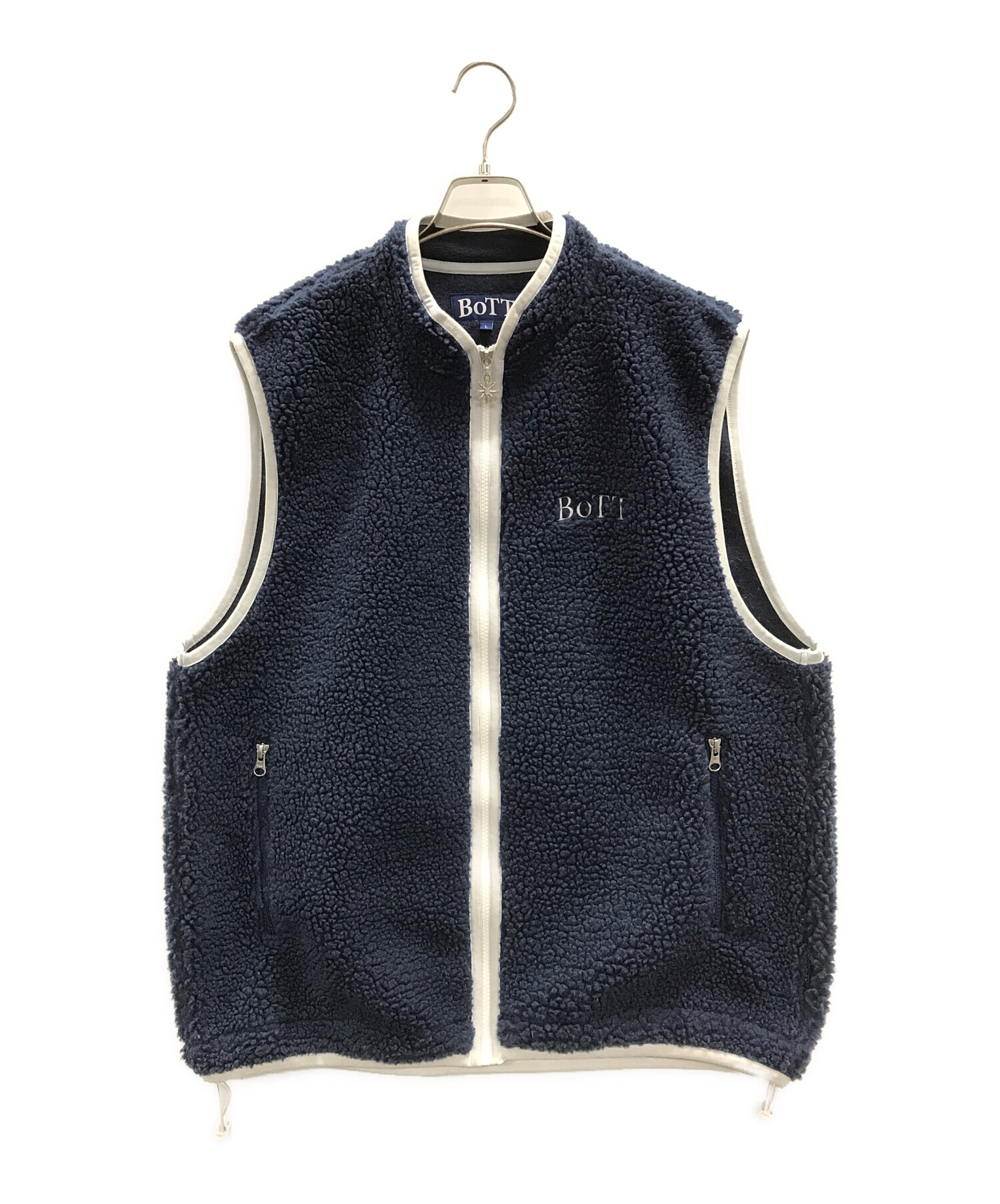 中古・古着通販】BoTT (ボット) Full Zip Fleece Vest（フル ジップ