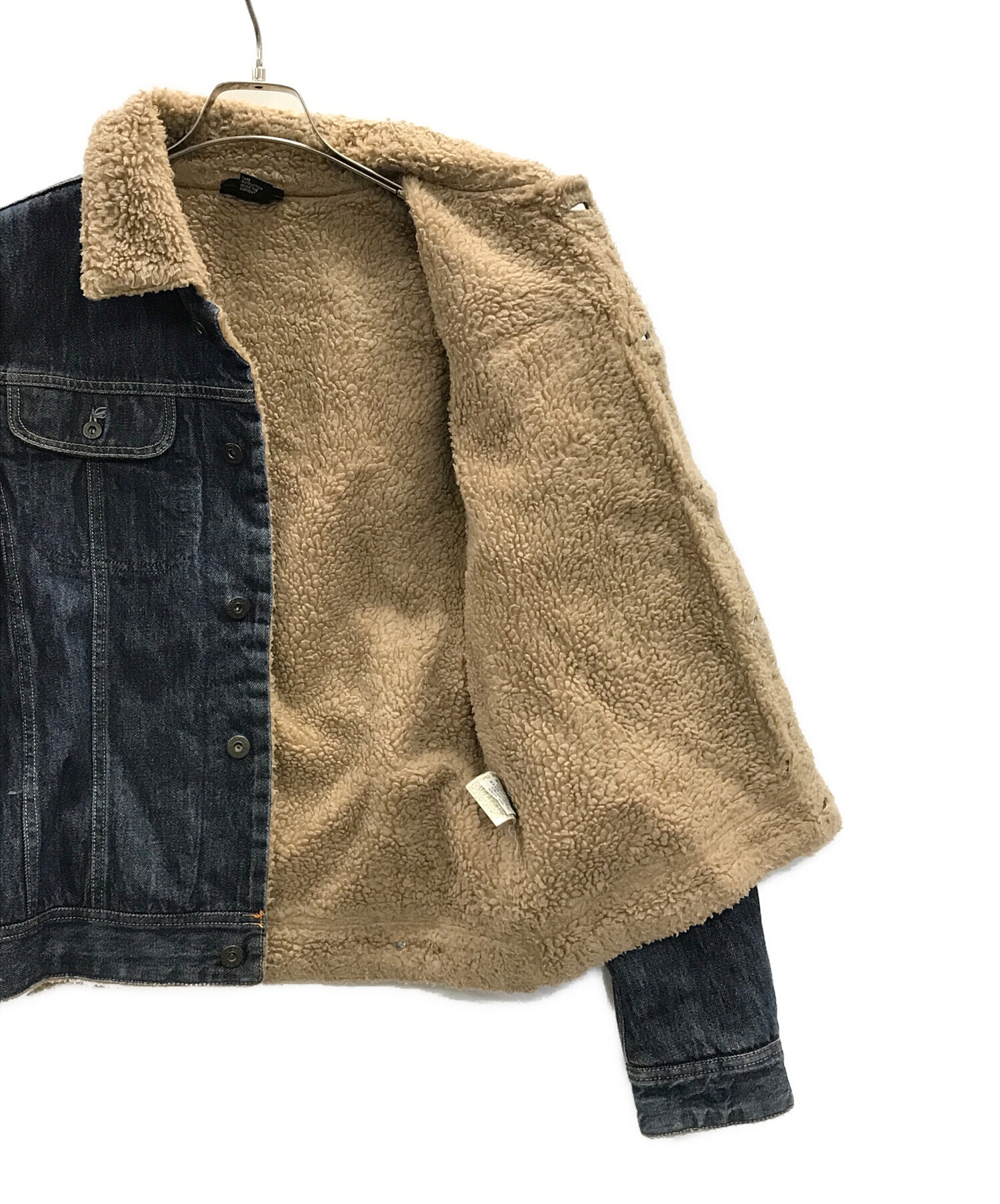 中古・古着通販】DIESEL (ディーゼル) 裏ボアデニムジャケット ブルー