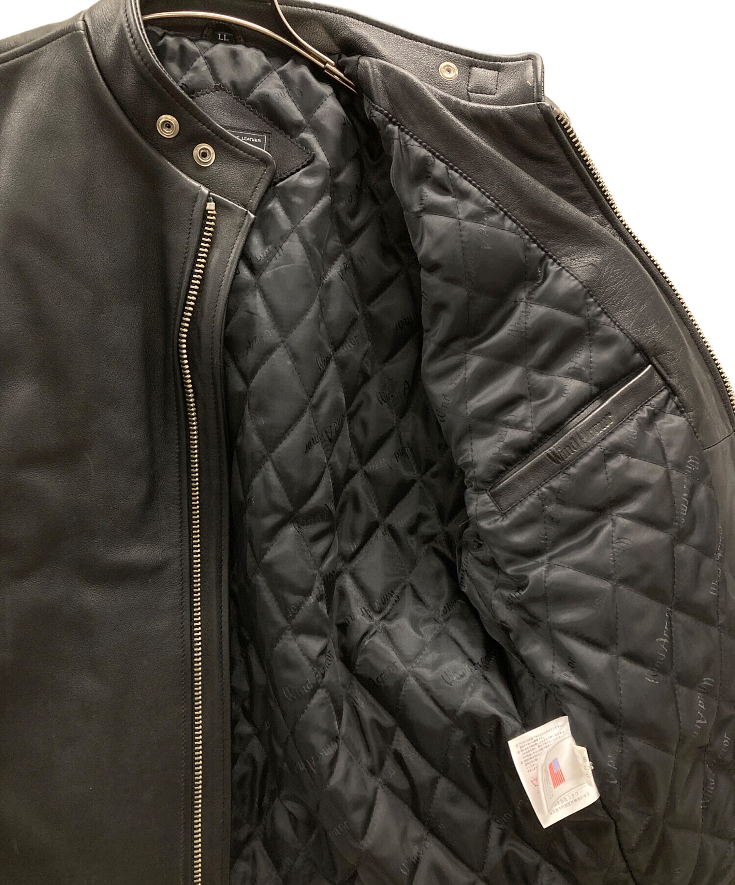 中古・古着通販】Wind Armor (ウィンドアーマー) レザージャケット