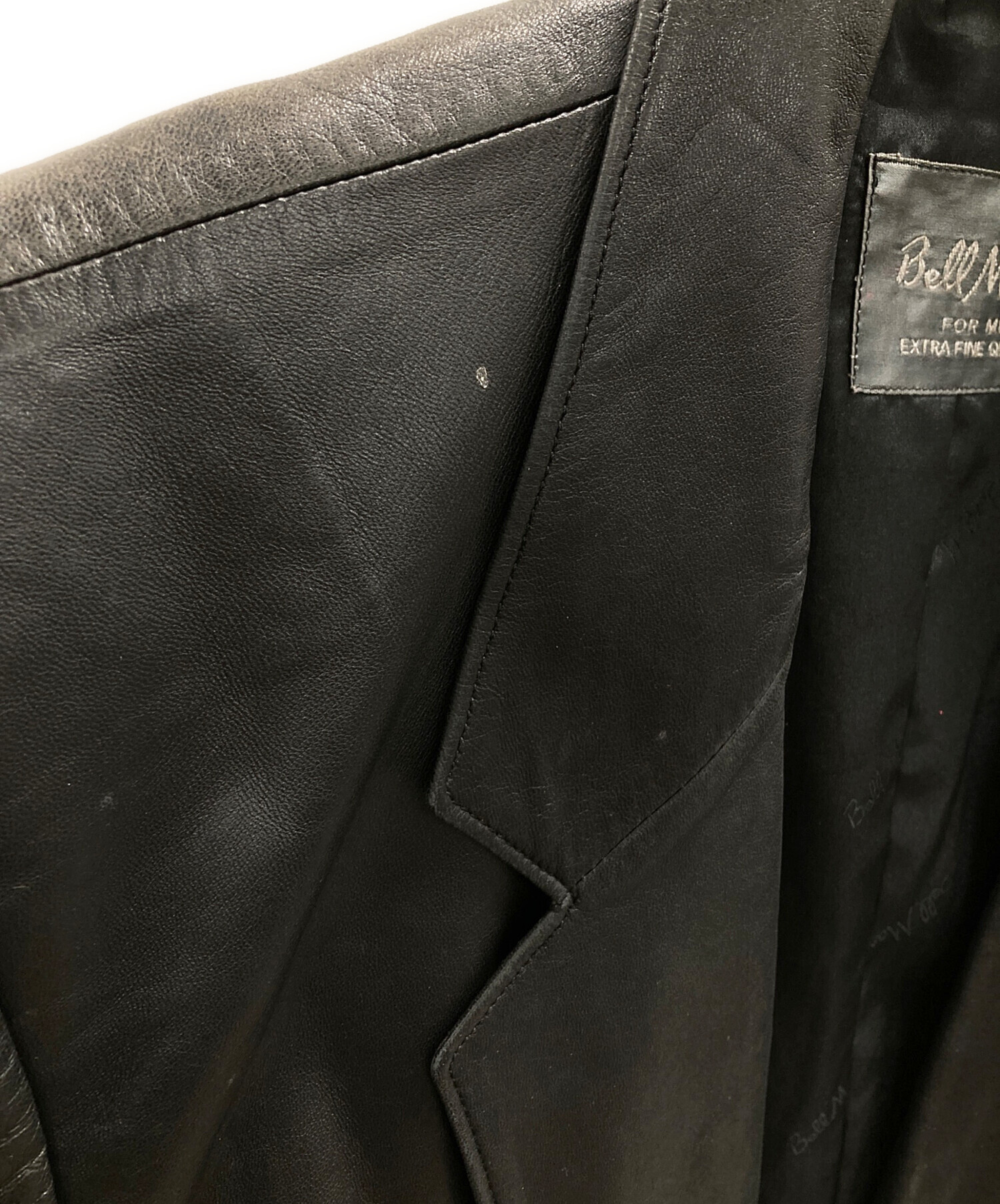 中古・古着通販】bell maxim (ベル マキシム) レザーテーラード