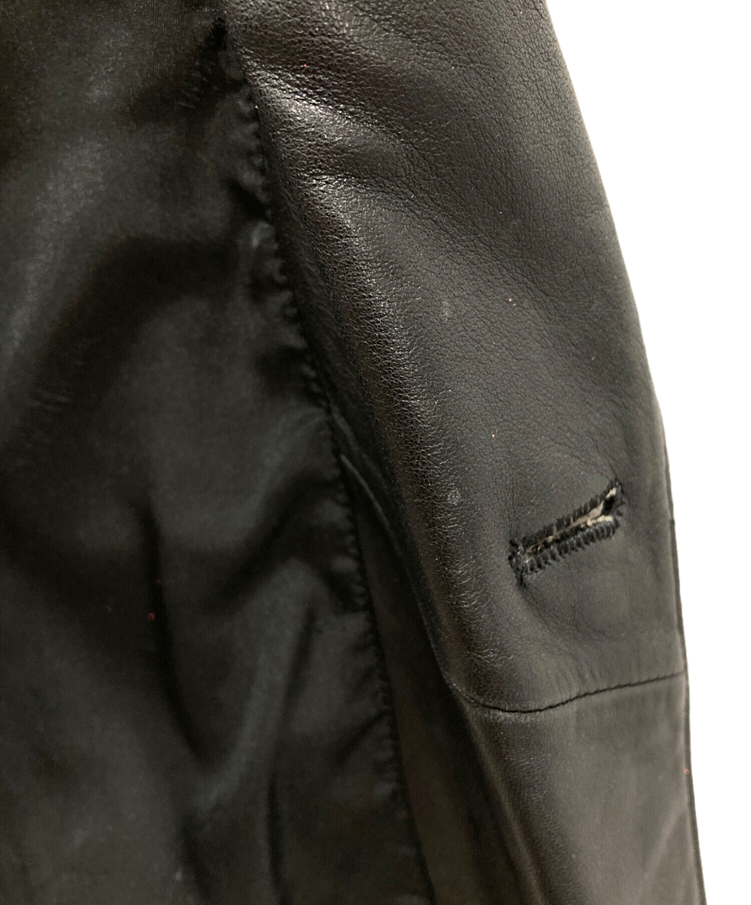 中古・古着通販】bell maxim (ベル マキシム) レザーテーラード