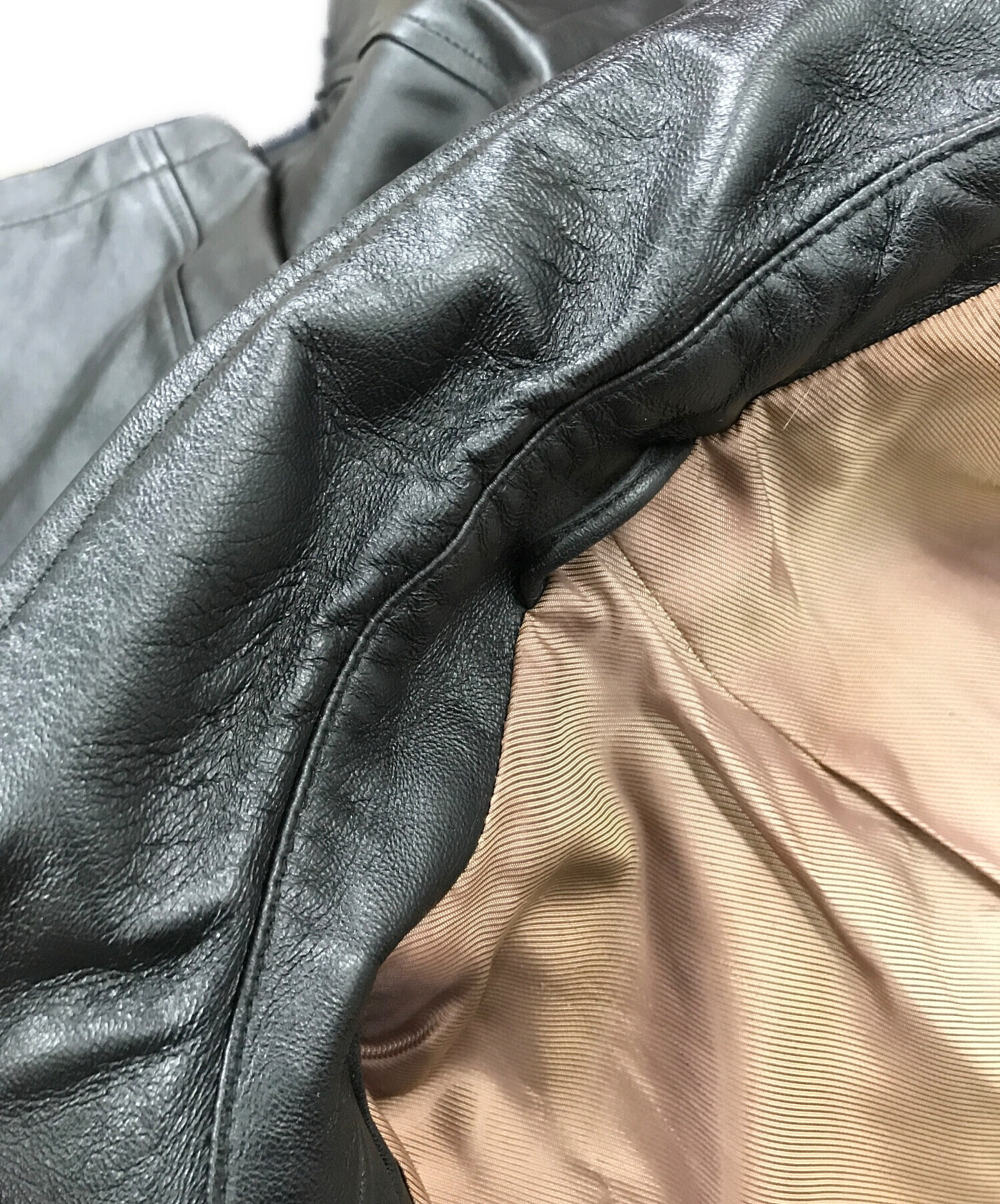 中古・古着通販】Golden Bear (ゴールデンベア) レザージャケット