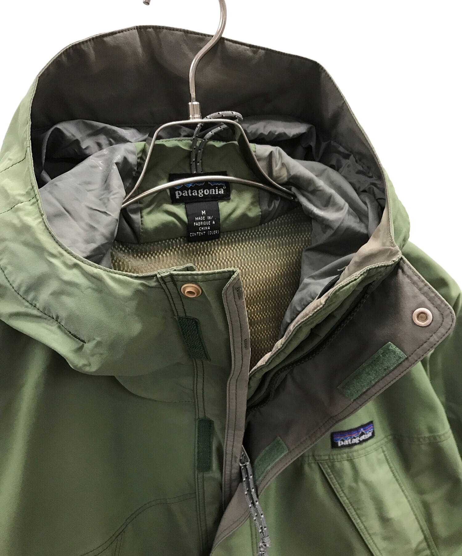 patagonia 緑色 ナイロンジャケット Lサイズ 中古・古着通販】Patagonia (パタゴニア) ナイロンジャケット ストーム