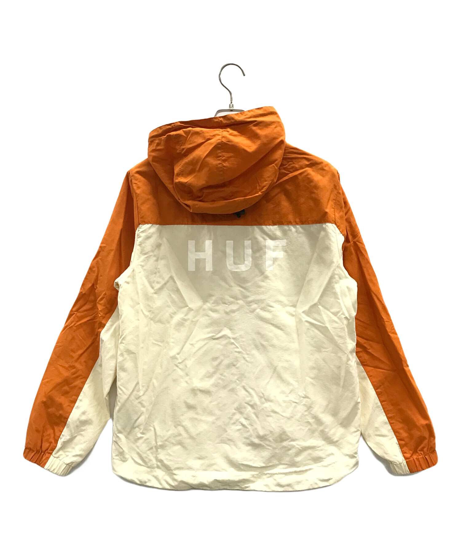 中古・古着通販】HUF (ハフ) マウンテンパーカー オレンジ サイズ:S 