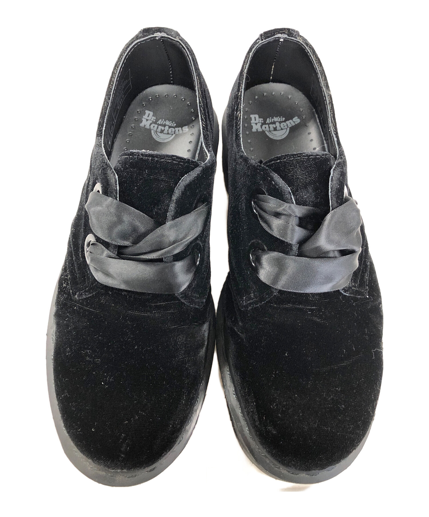 中古・古着通販】Dr.Martens (ドクターマーチン) 厚底ベロアシューズ 