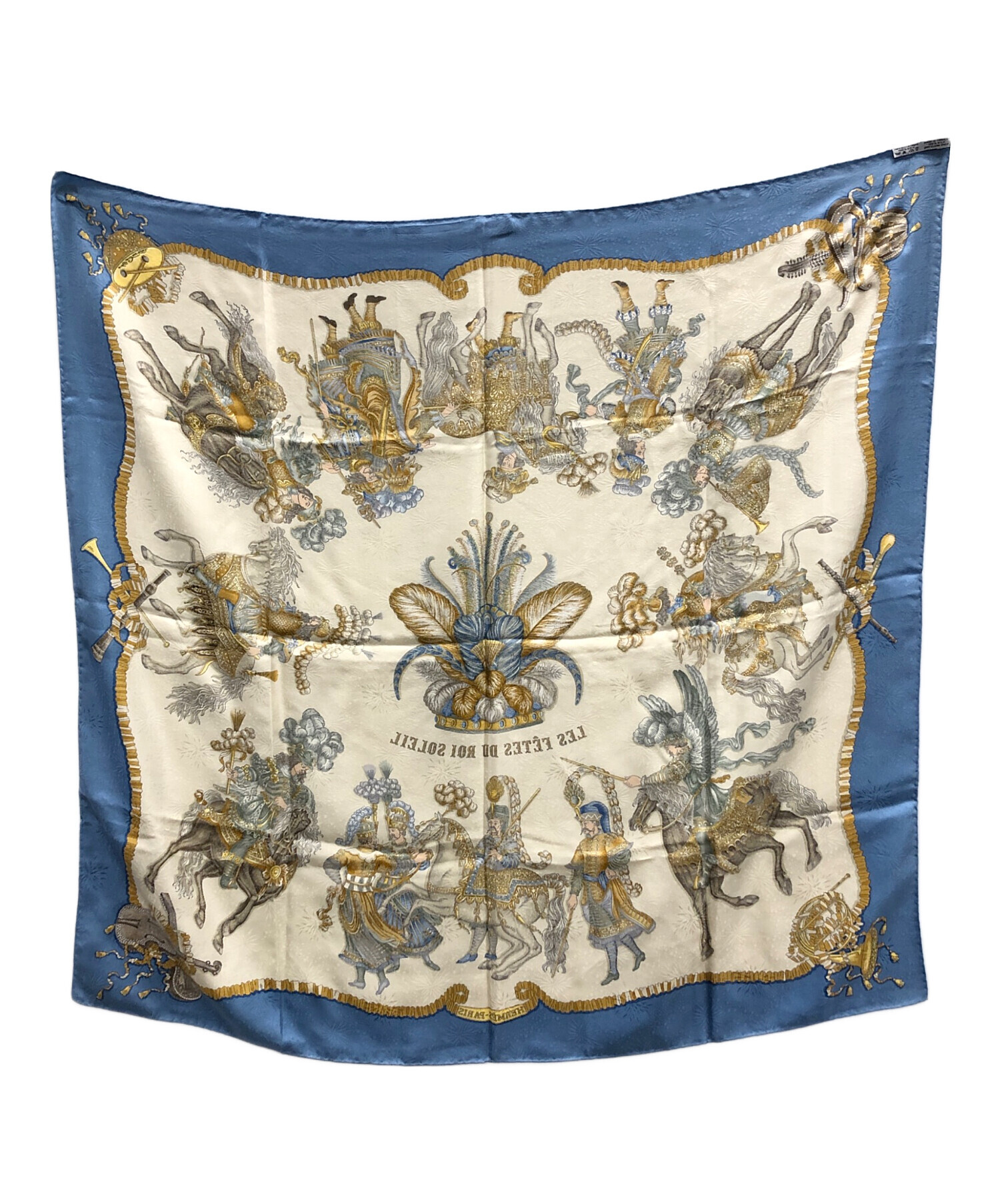 中古・古着通販】HERMES (エルメス) シルクスカーフ LES FETES DU ROI