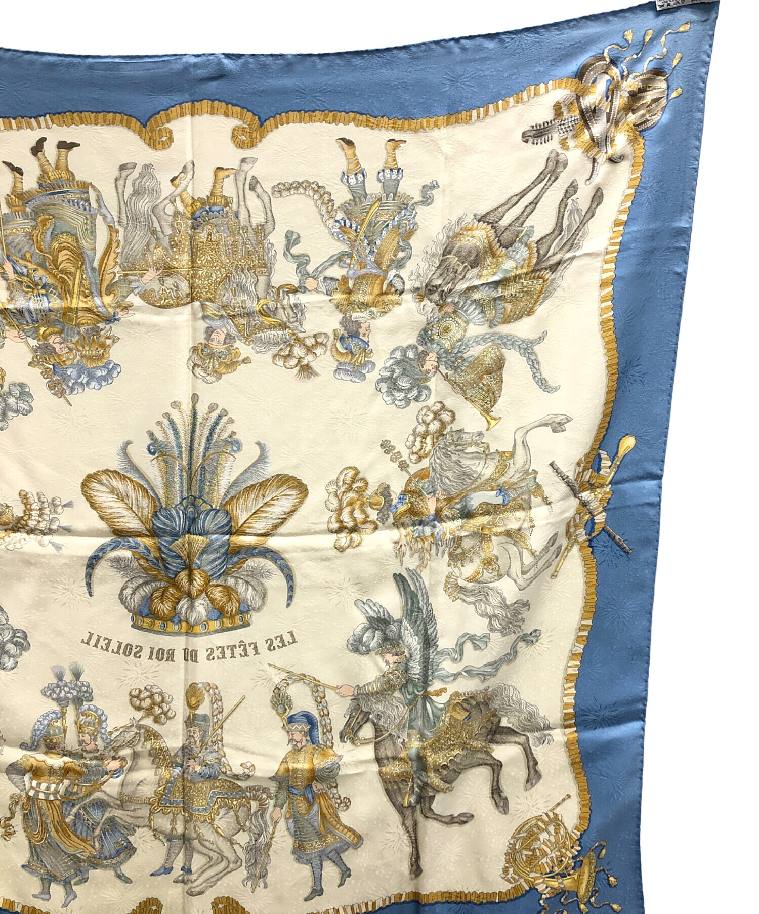 中古・古着通販】HERMES (エルメス) シルクスカーフ LES FETES DU ROI