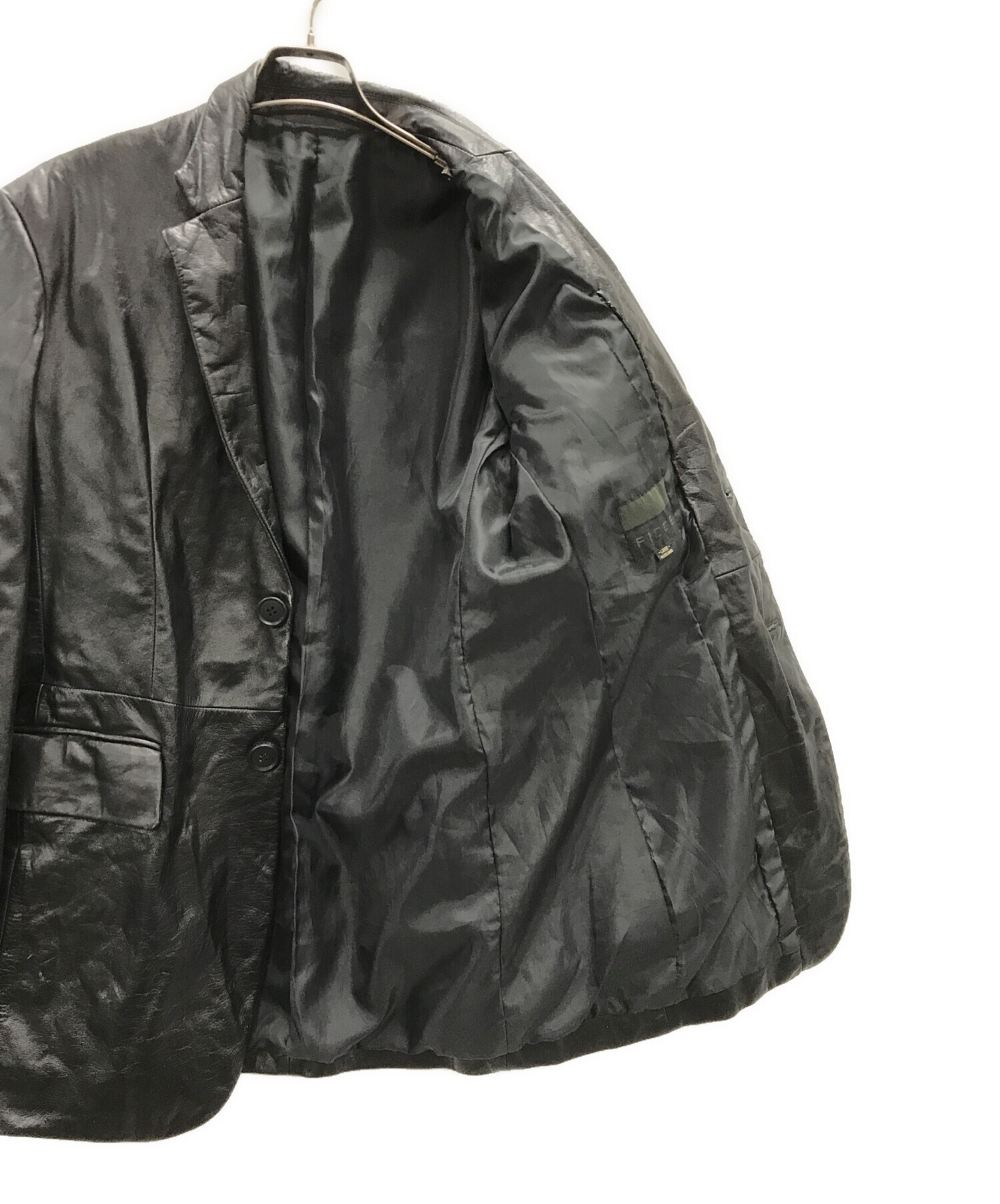 Ficceのレザー&ナイロンジャケットです。 FICCE (フィッチェ) レザー