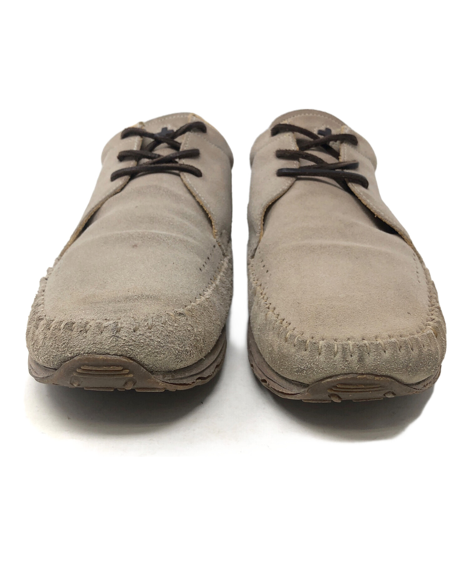 VISVIM ビズビム ダブルリングモカシン　US10 中古・古着通販】VISVIM (ビズビム) モカシンシューズ ベージュ サイズ