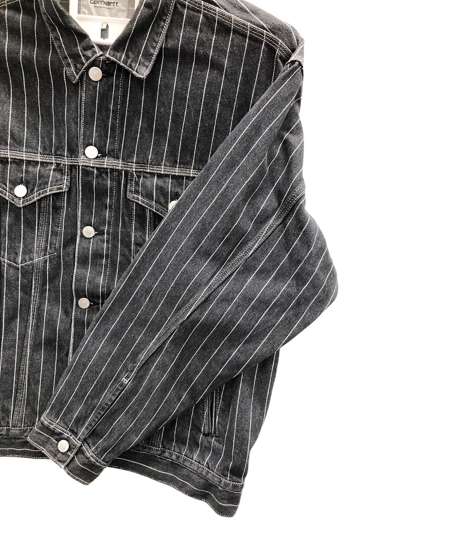 中古・古着通販】CarHartt (カーハート) デニムジャケット ORLEAN 
