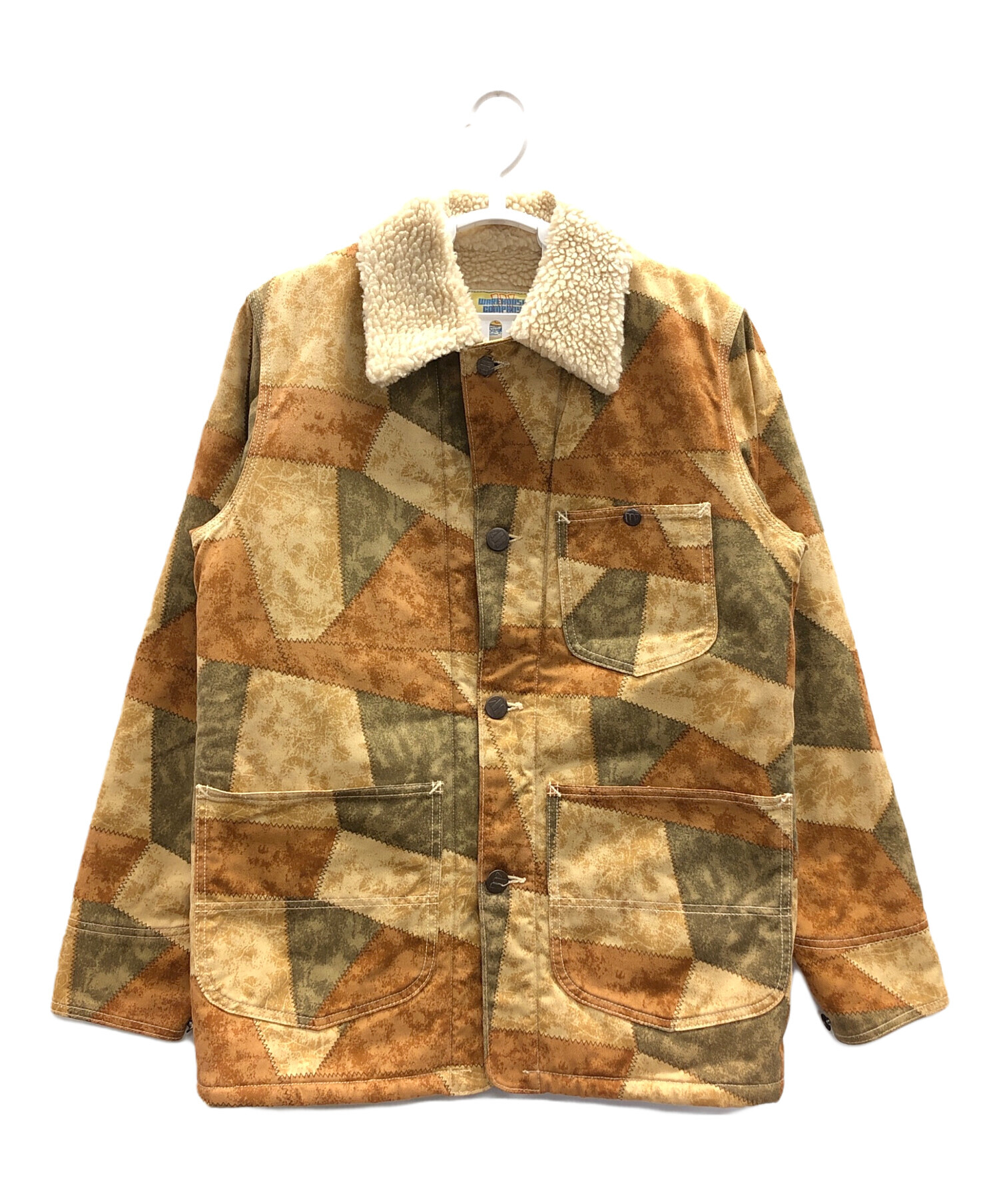 中古・古着通販】WAREHOUSE (ウエアハウス) パッチワークボア 