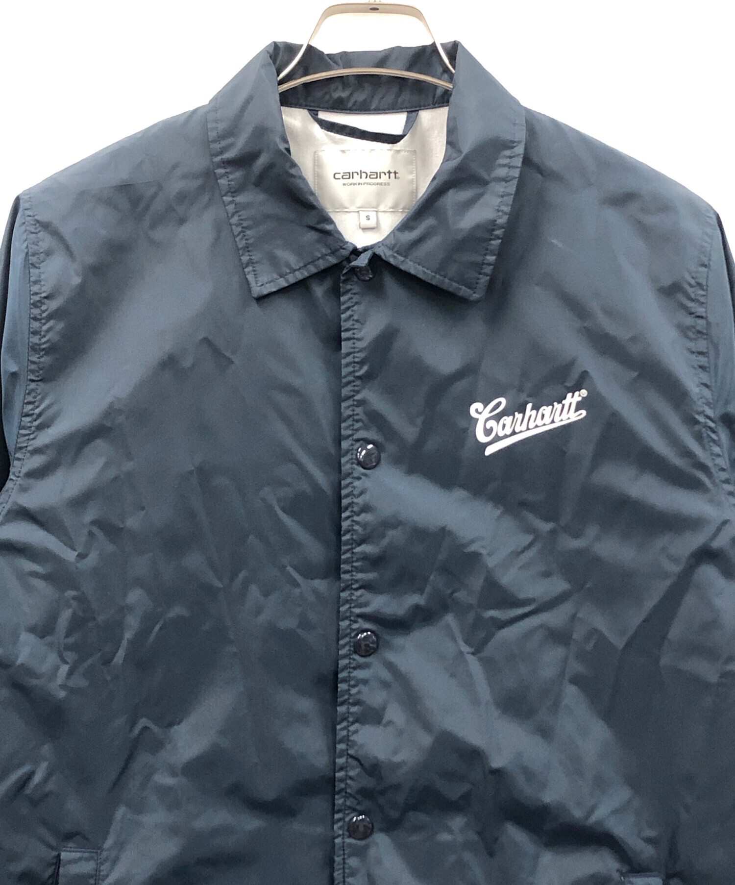 中古・古着通販】CarHartt (カーハート) コーチジャケット ネイビー